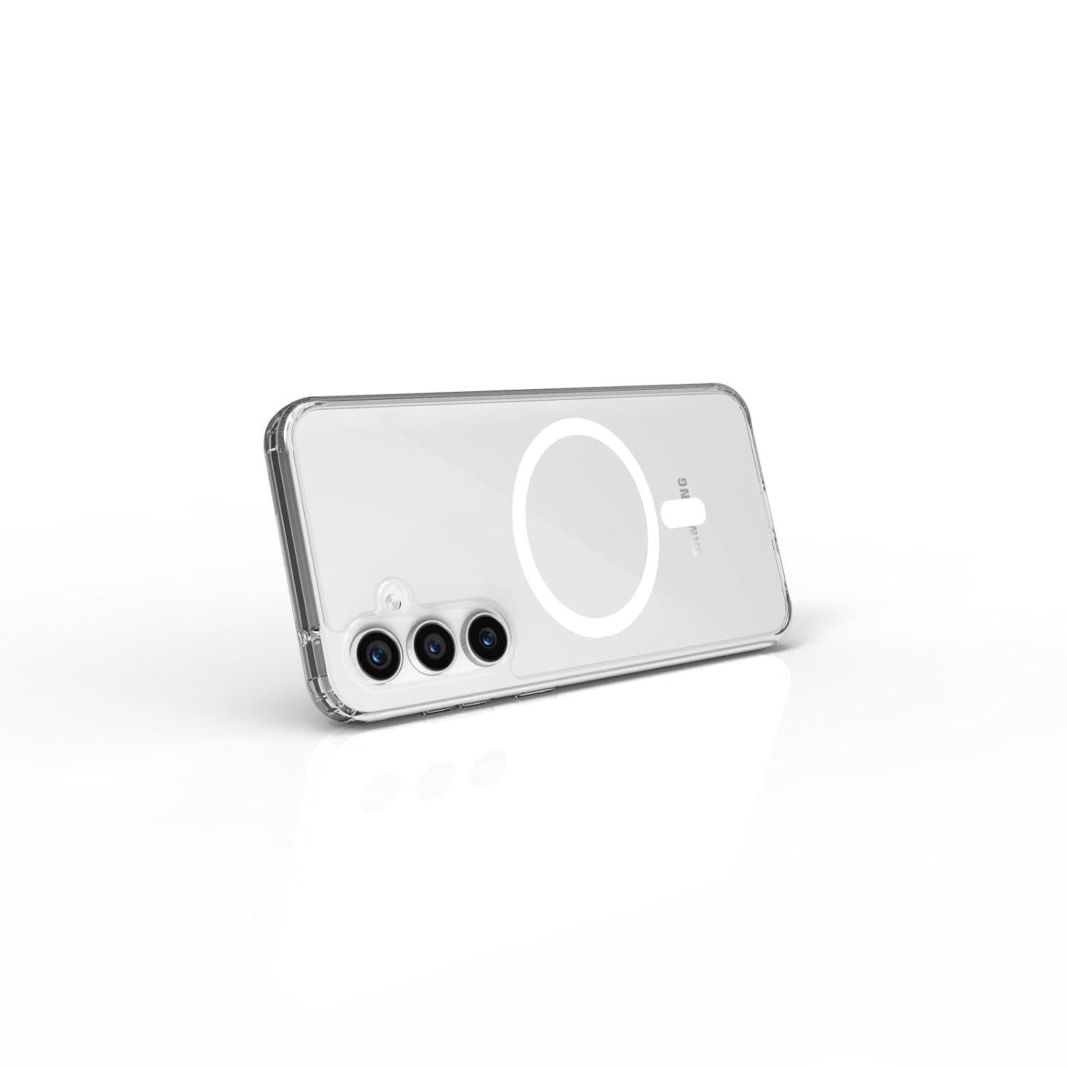 Samsung Galaxy S23 FE Back Cover Case | Sleek Hybrid - Clear Magnetic