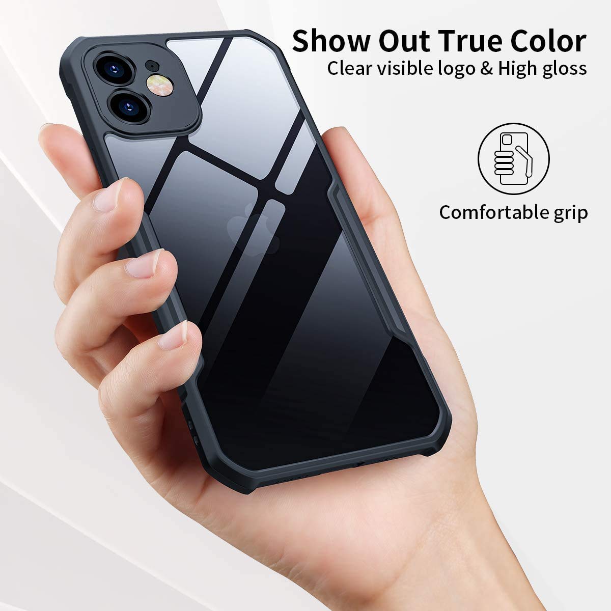 iPhone 12 Xundd Back Cover Case | Black