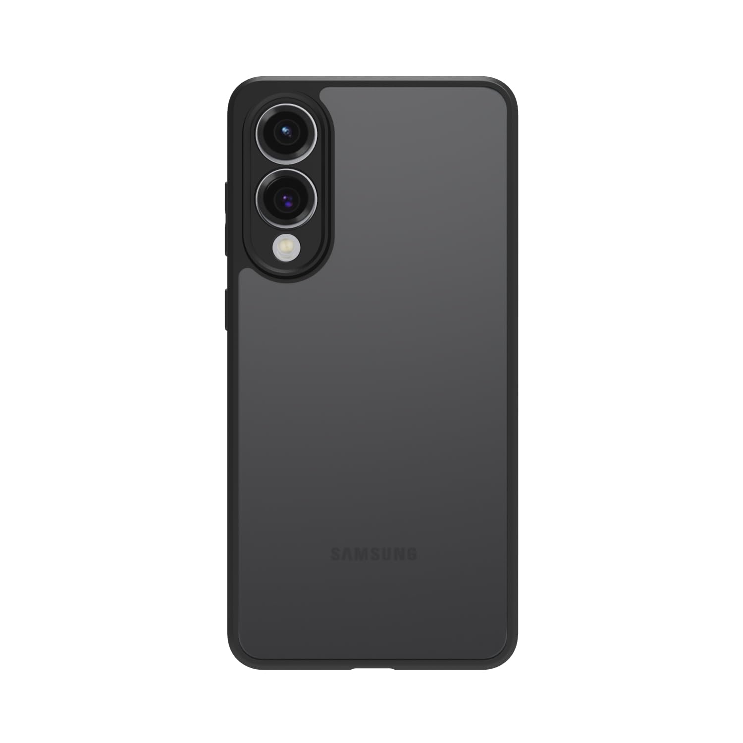 Samsung Galaxy S25 Edge Back Cover Case | Sleek Hybrid - Matte Black