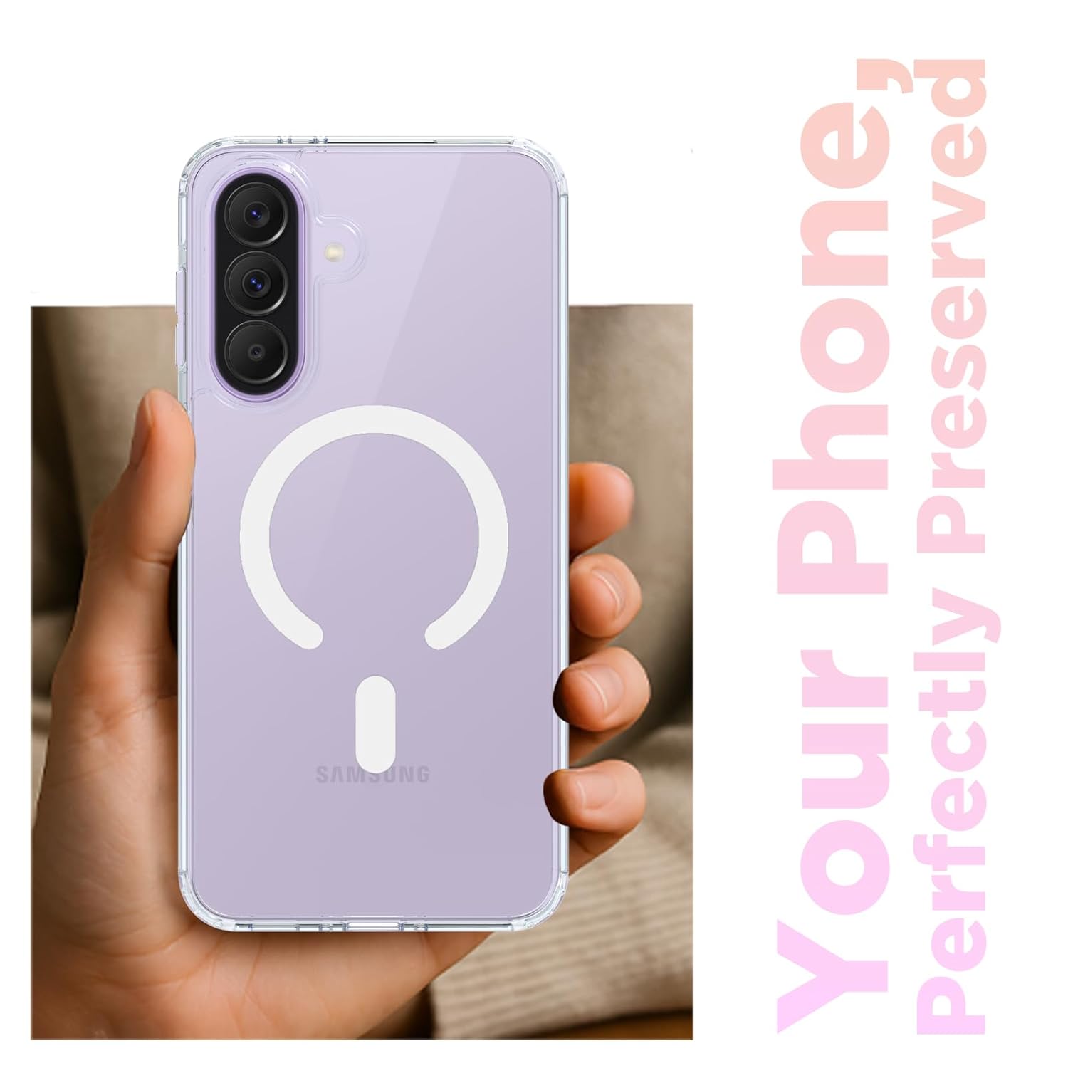 Samsung Galaxy A37  Back Cover Case | Clear Hybrid - Clear