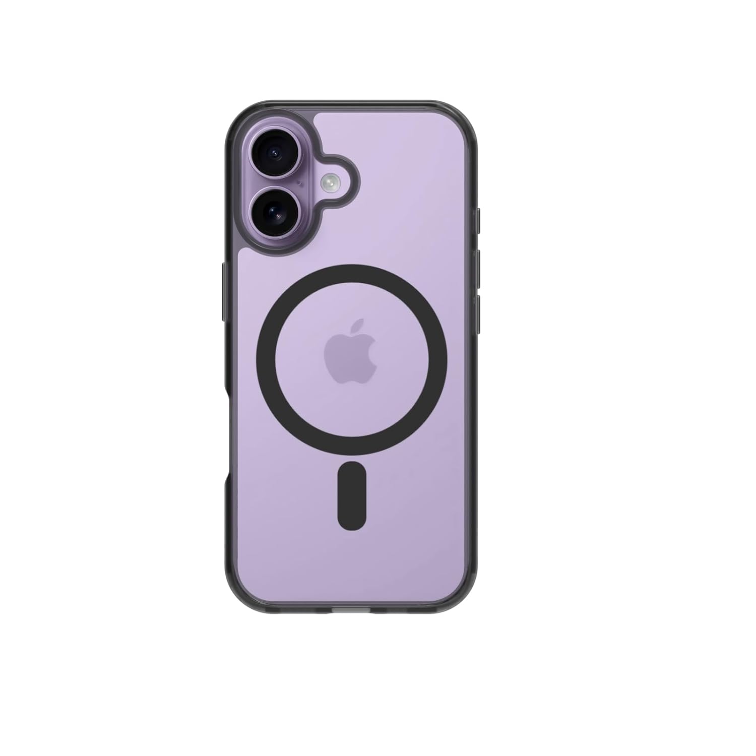 iPhone 17 Back Cover Case | Clear Hybrid - Clear Smoke Magnetic