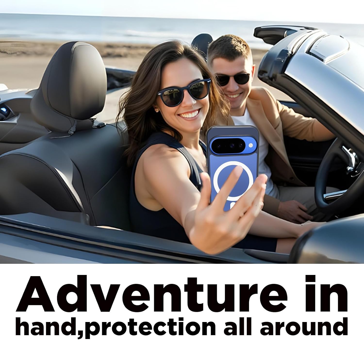 Google Pixel 10 / Pixel 10 Pro Back Cover Case | Sleek Hybrid - Clear Magnetic