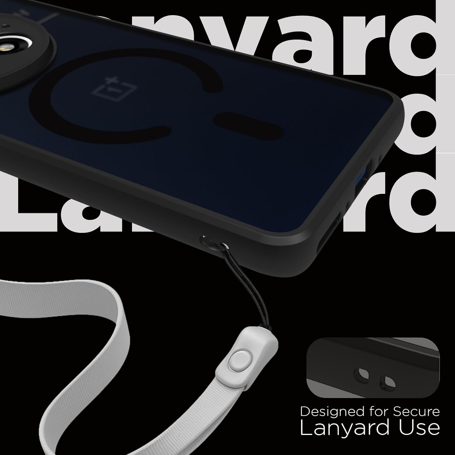 OnePlus 13 Back Cover Case | Sleek Hybrid - Matte Black Magnetic