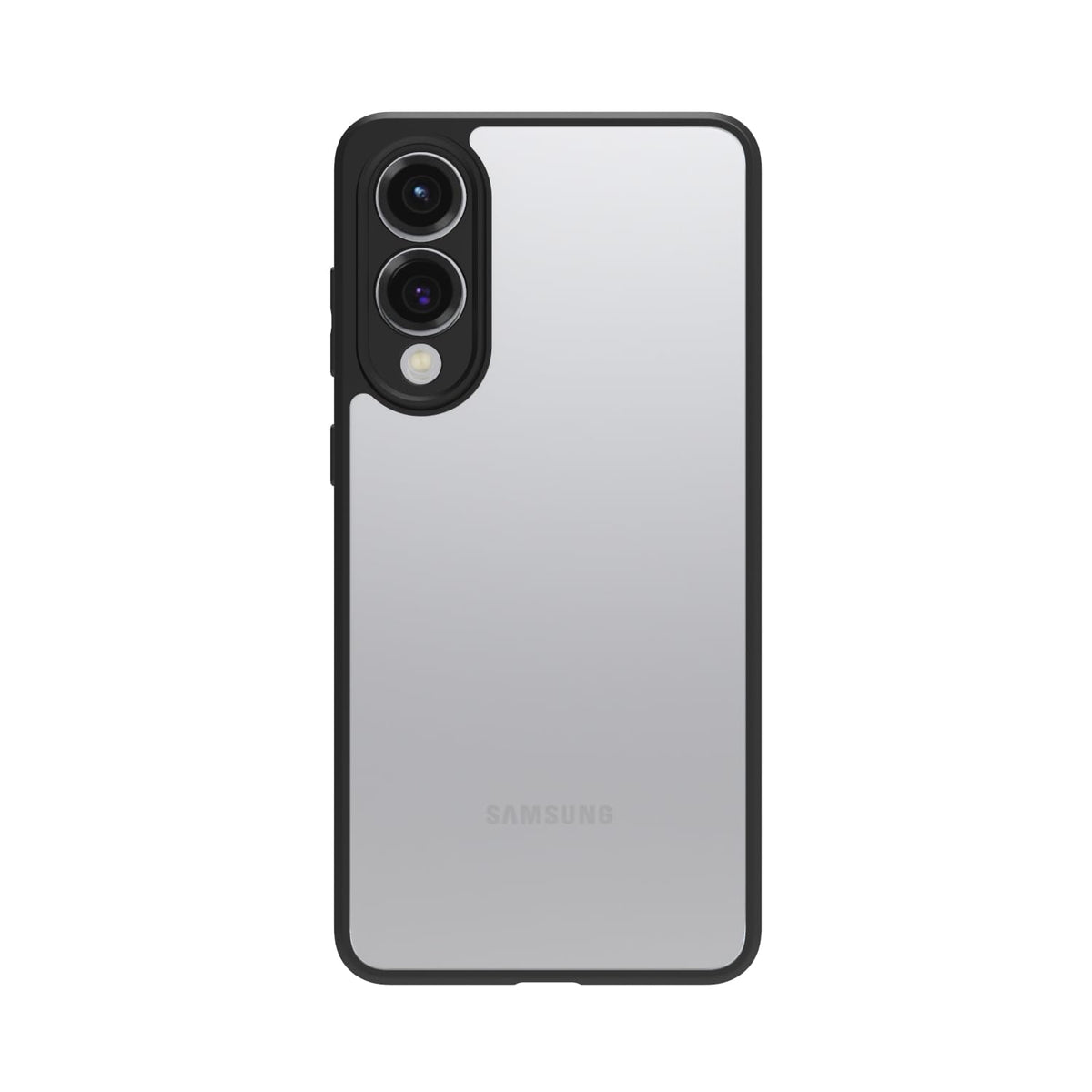 Samsung Galaxy S25 Edge Back Cover Case | Sleek Hybrid - Clear Black