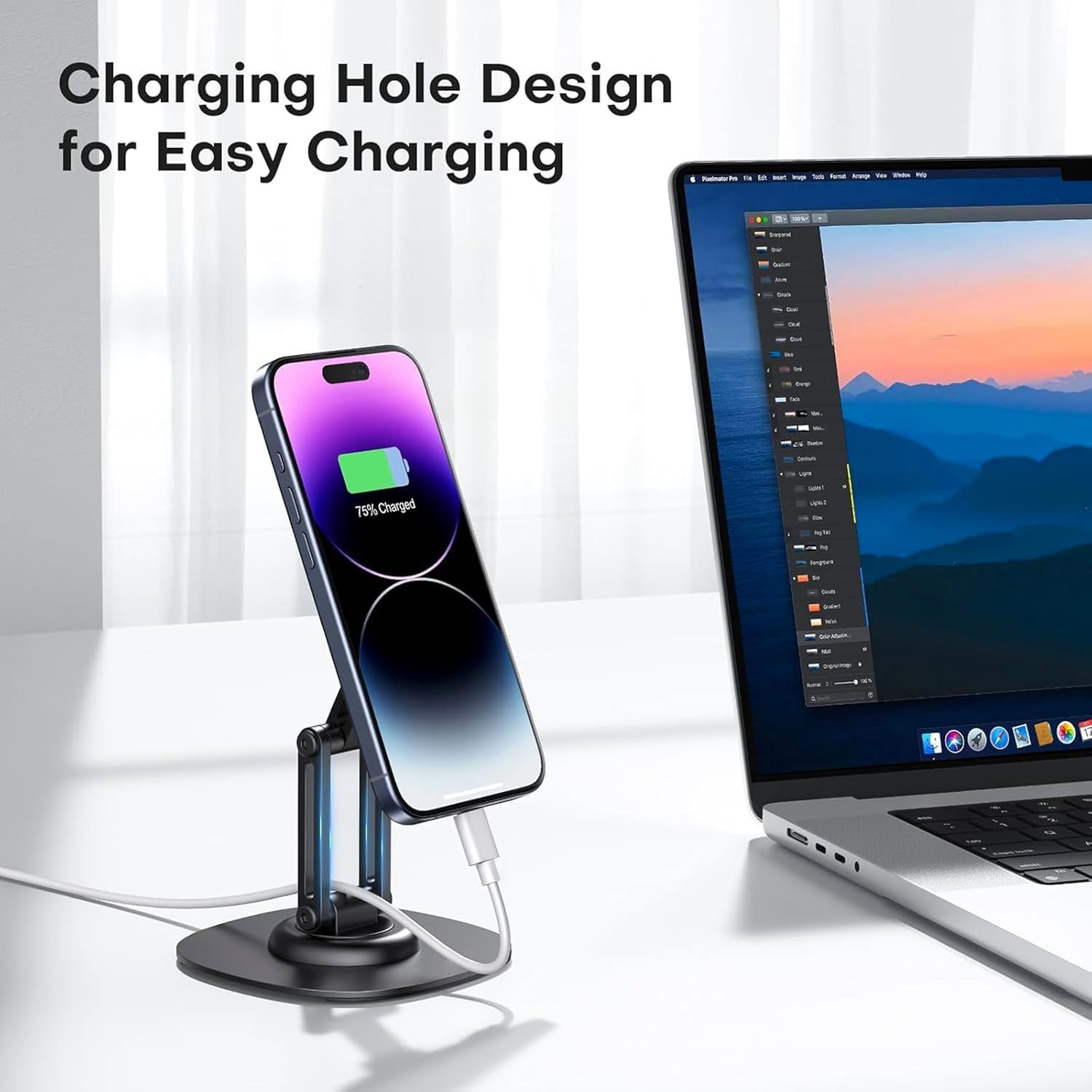 Magnetic Phone Stand | Phantom - Black