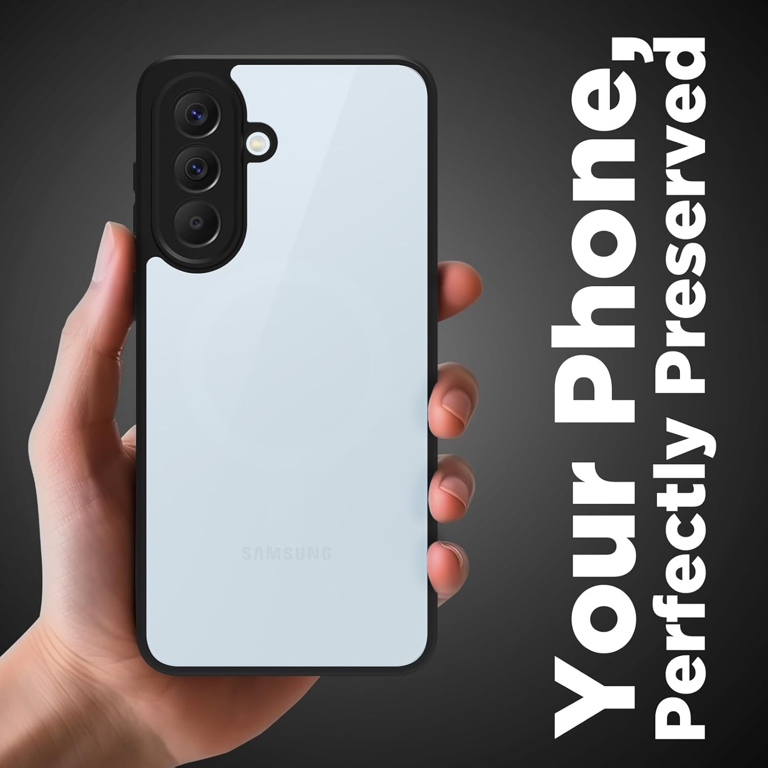 Samsung Galaxy A57 5G Back Cover Case | Sleek Hybrid - Clear