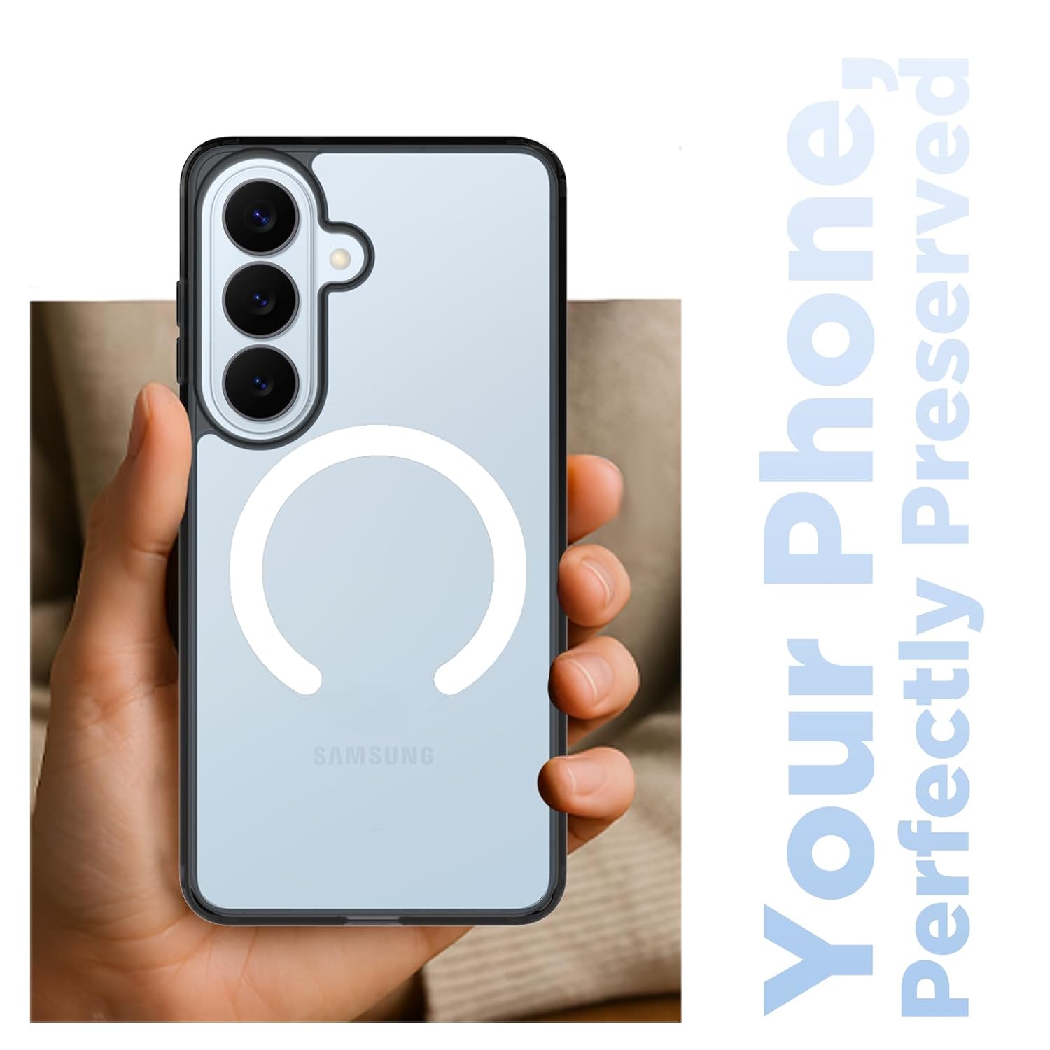 Samsung Galaxy S26 Back Cover Case | Clear Hybrid - Clear