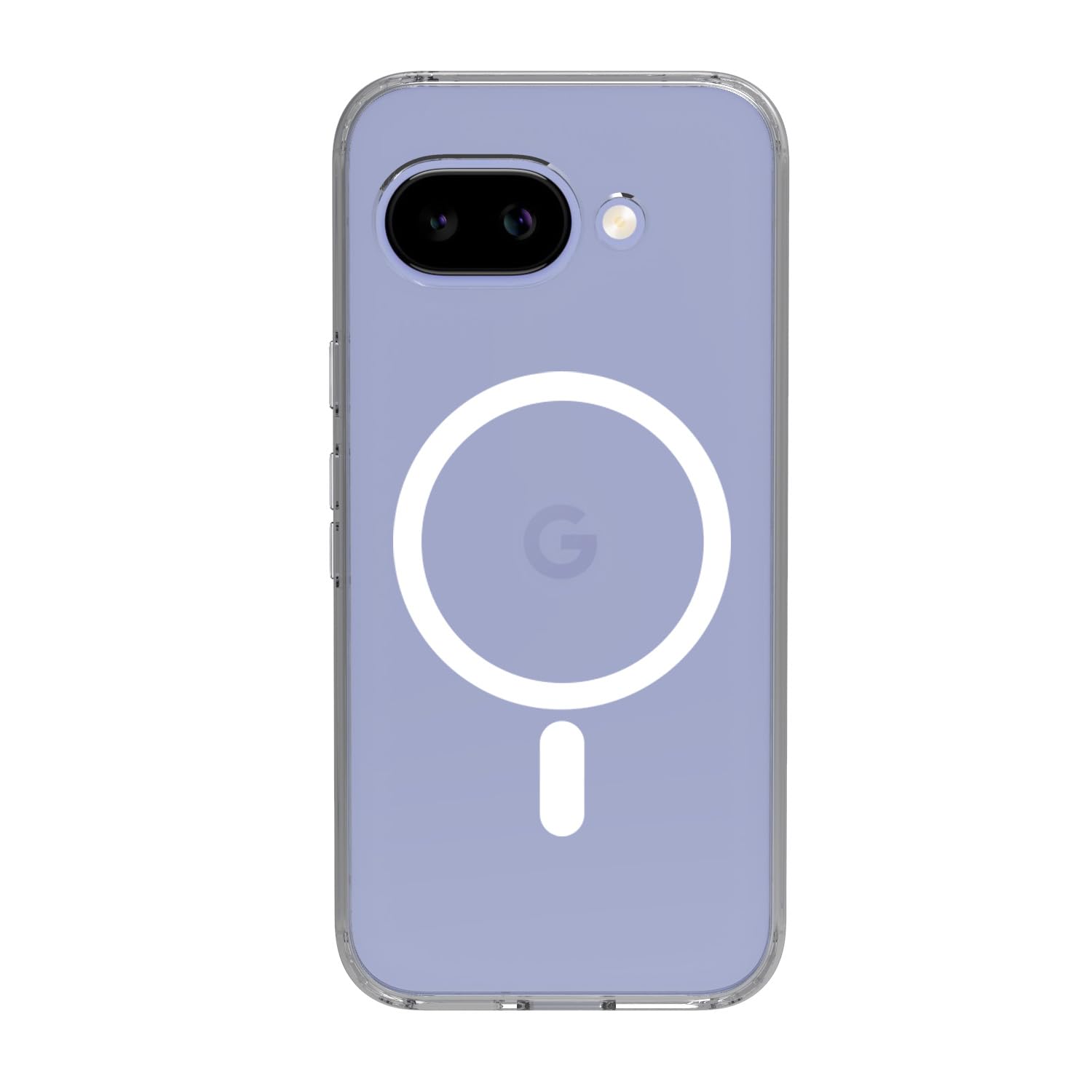Google Pixel 9a Back Cover Case | Clear Hybrid - Clear Magnetic