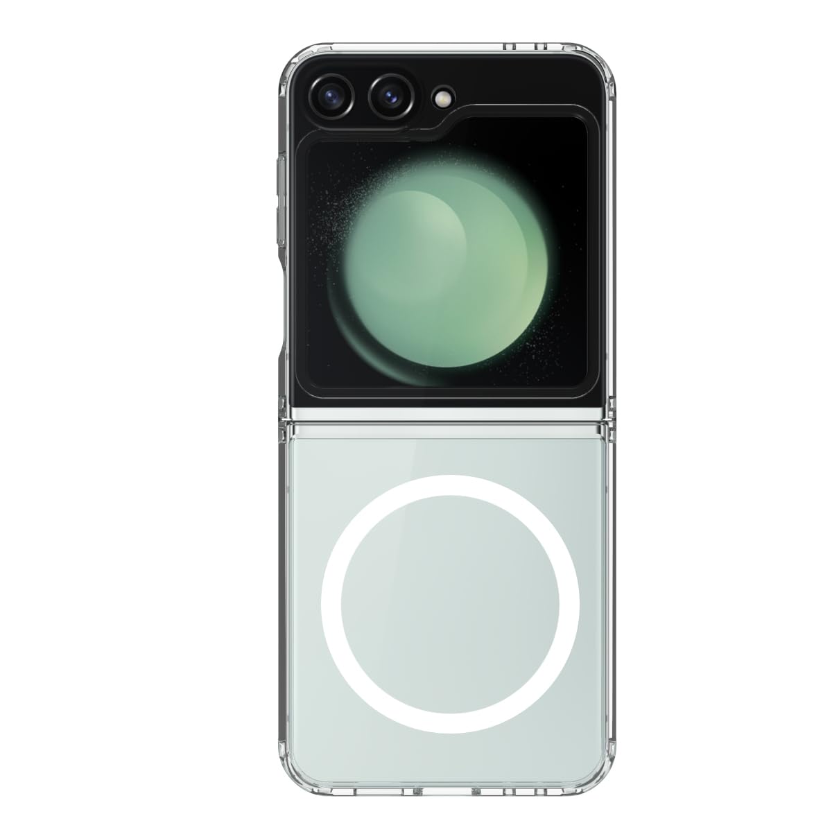 Samsung Galaxy Z Flip 6 / Z Flip 7 FE Back Cover Case | Clear Hybrid - Clear