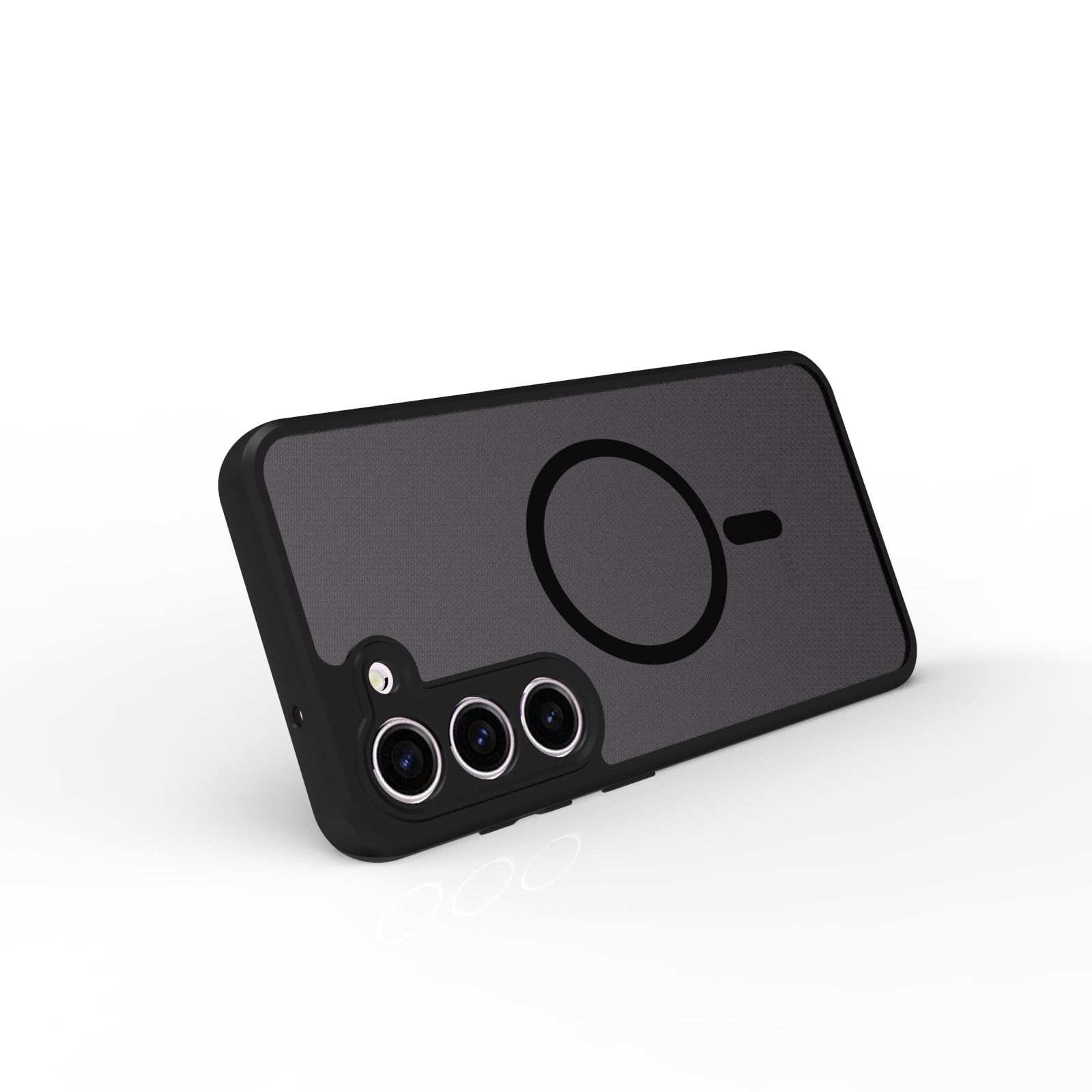 Samsung Galaxy S23 Back Cover Case | Sleek Hybrid - Matte Black Magnetic