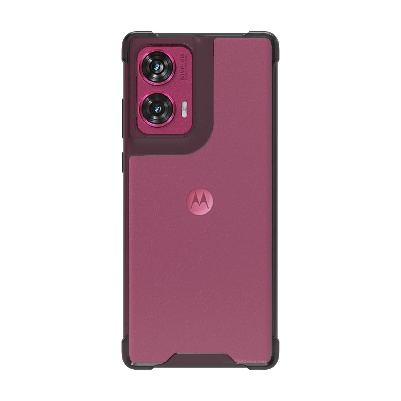 Motorola Edge 50 Fusion / Motorola G96 5G Back Cover Case | Clear Hybrid - Clear