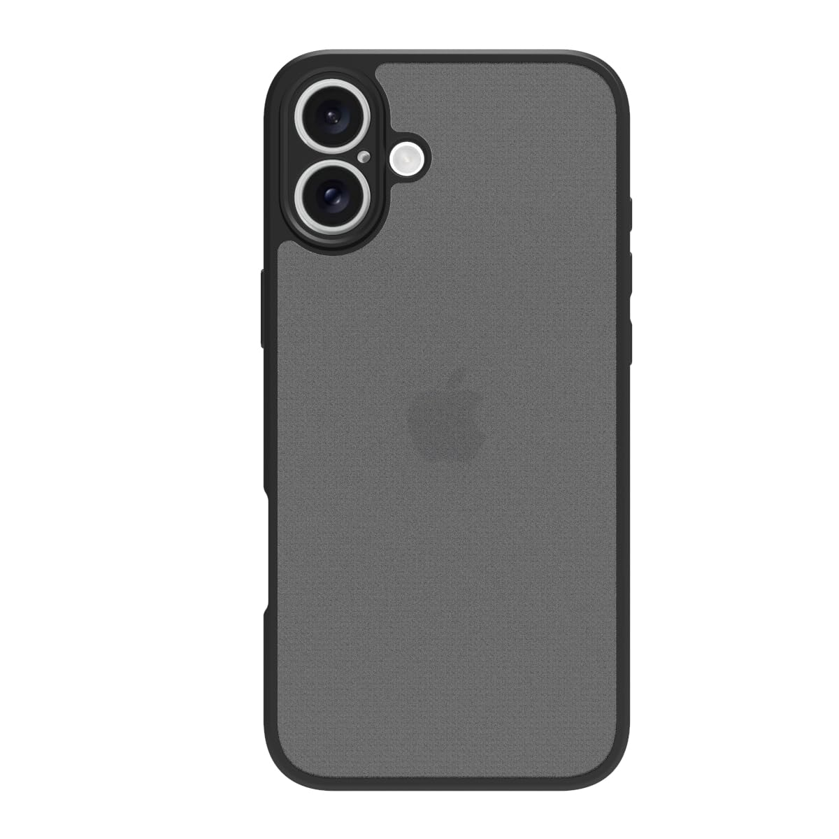 iPhone 16 Plus Back Cover Case | Sleek Hybrid - Matte Black
