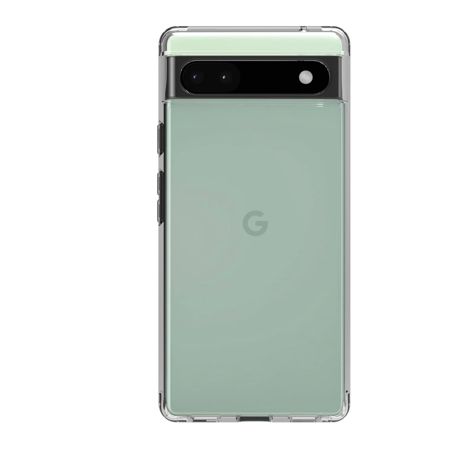 Google Pixel 6A Back Cover Case | Clear Hybrid - Clear