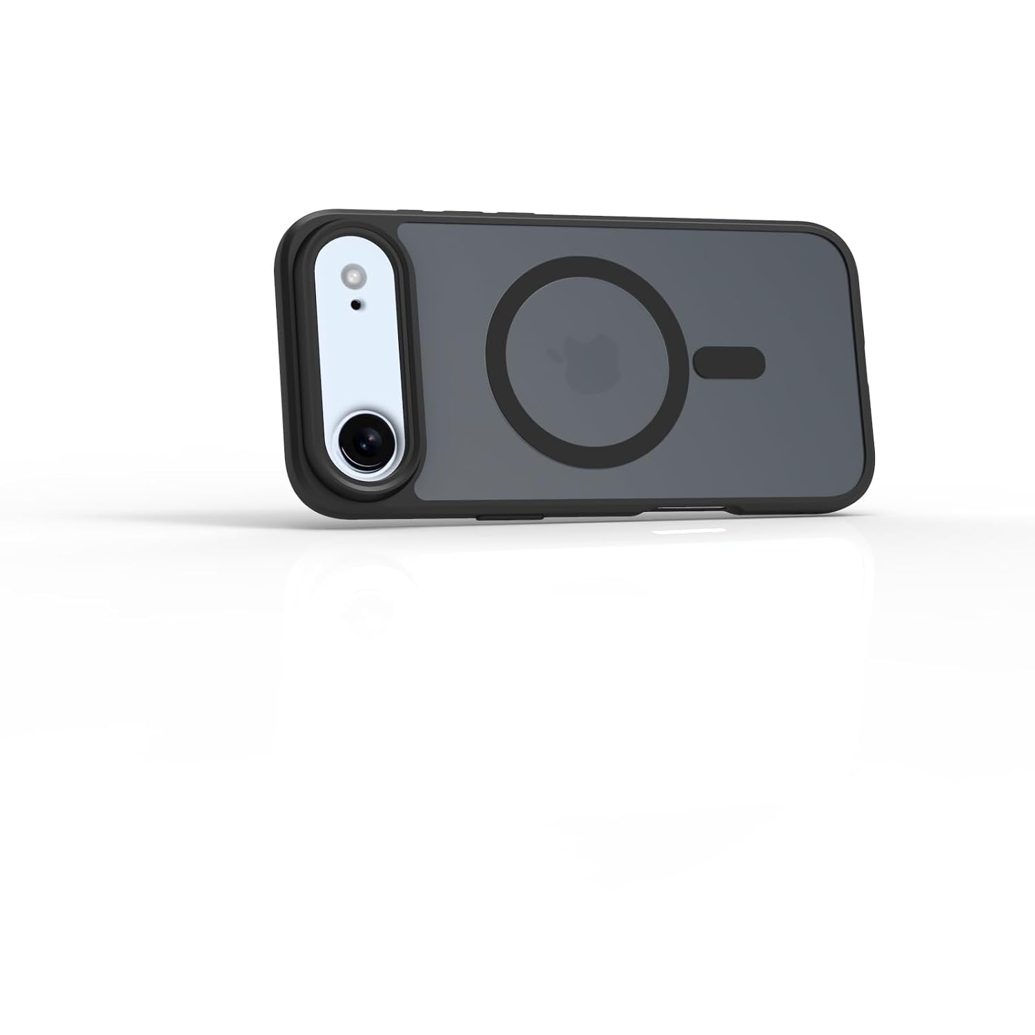 iPhone 17 Air Back Cover Case | Sleek Hybrid - Matte Black Magnetic