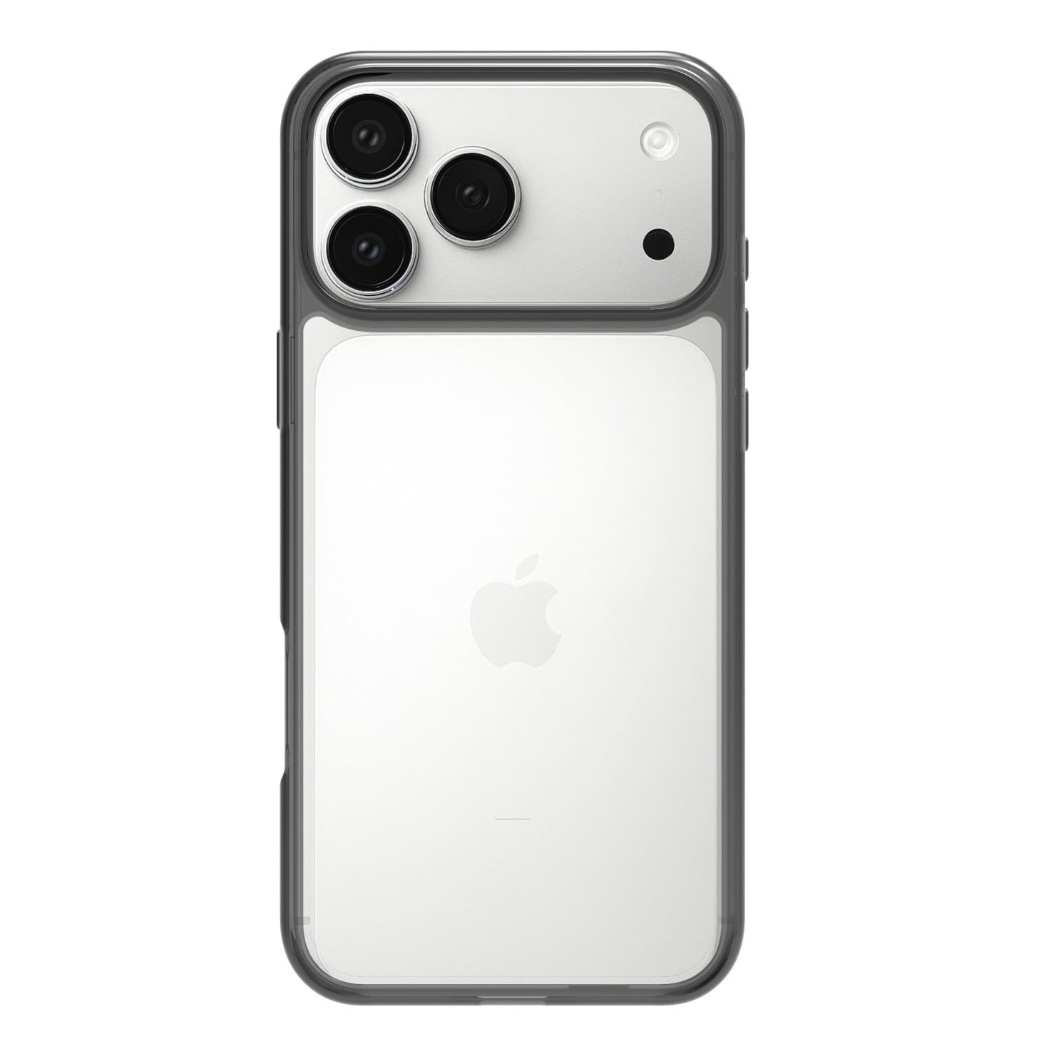 iPhone 17 Pro Max Back Cover Case | Clear Hybrid - Clear Smoke
