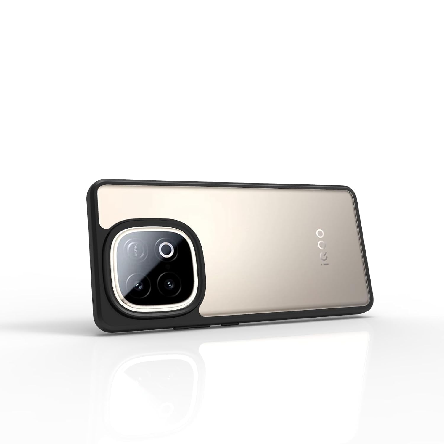 iQOO Neo 10 5G Back Cover Case | Sleek Hybrid - Clear Black