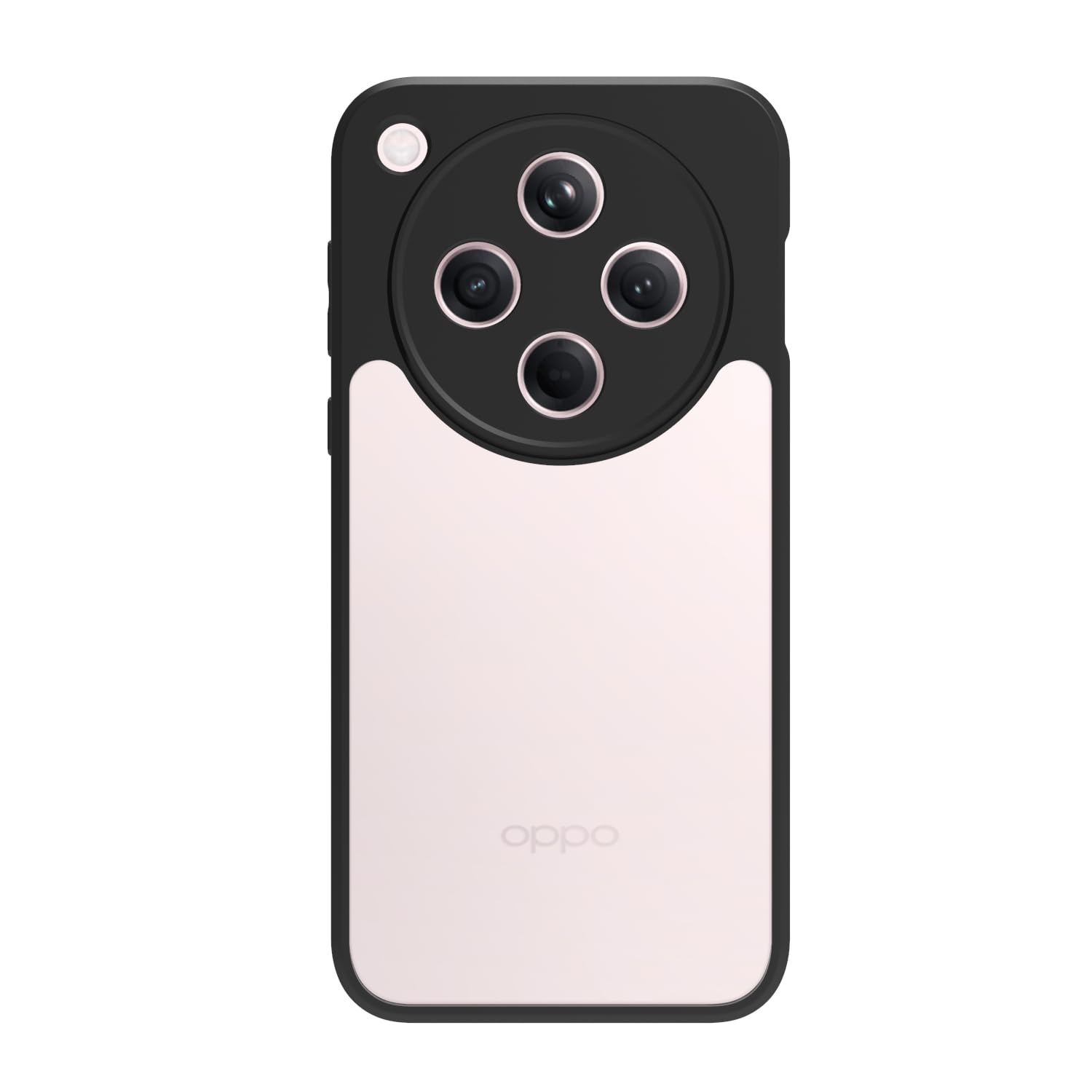 Oppo Find X8 5G Back Cover Case | Clear Hybrid - Clear Black