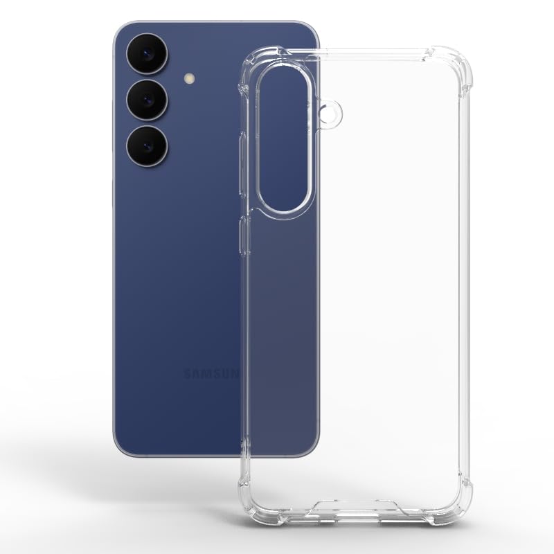 Samsung Galaxy S25 FE Back Cover Case | Sleek Hydrid - Clear