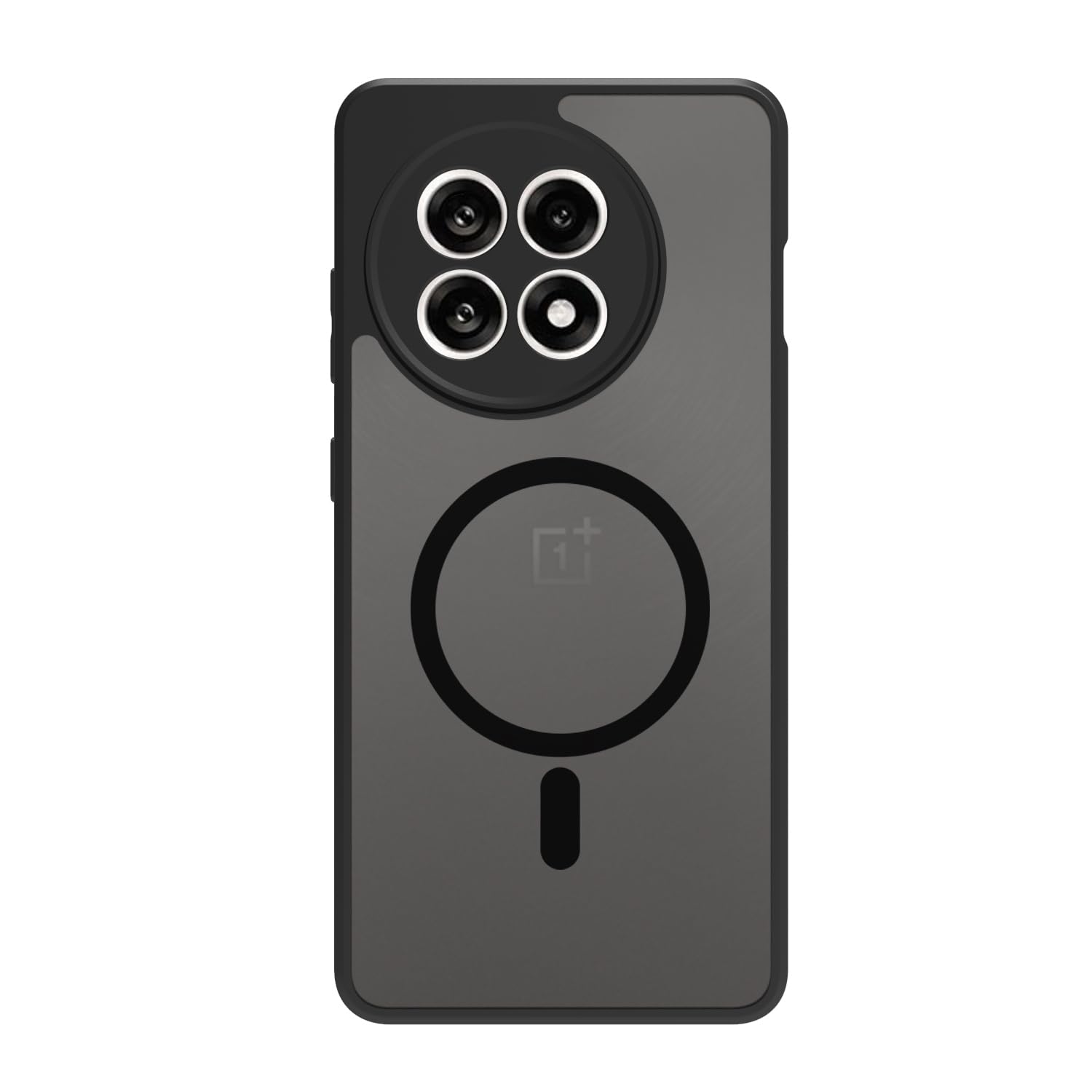 OnePlus 13R 5G Back Cover Case | Sleek Hybrid - Matte Black Magnetic