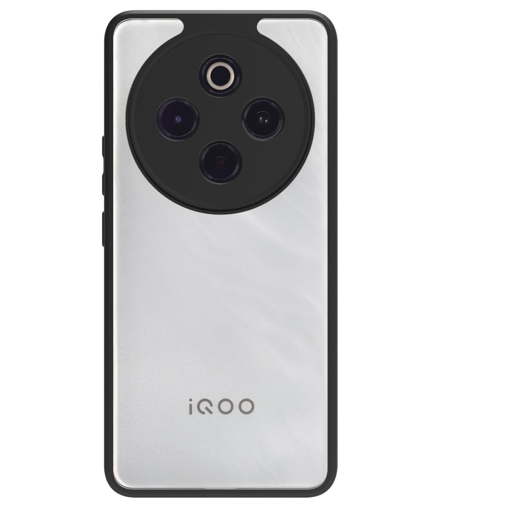 iQOO Z10 5G / Vivo T4 5G Back Cover Case | Sleek Hybrid - Clear