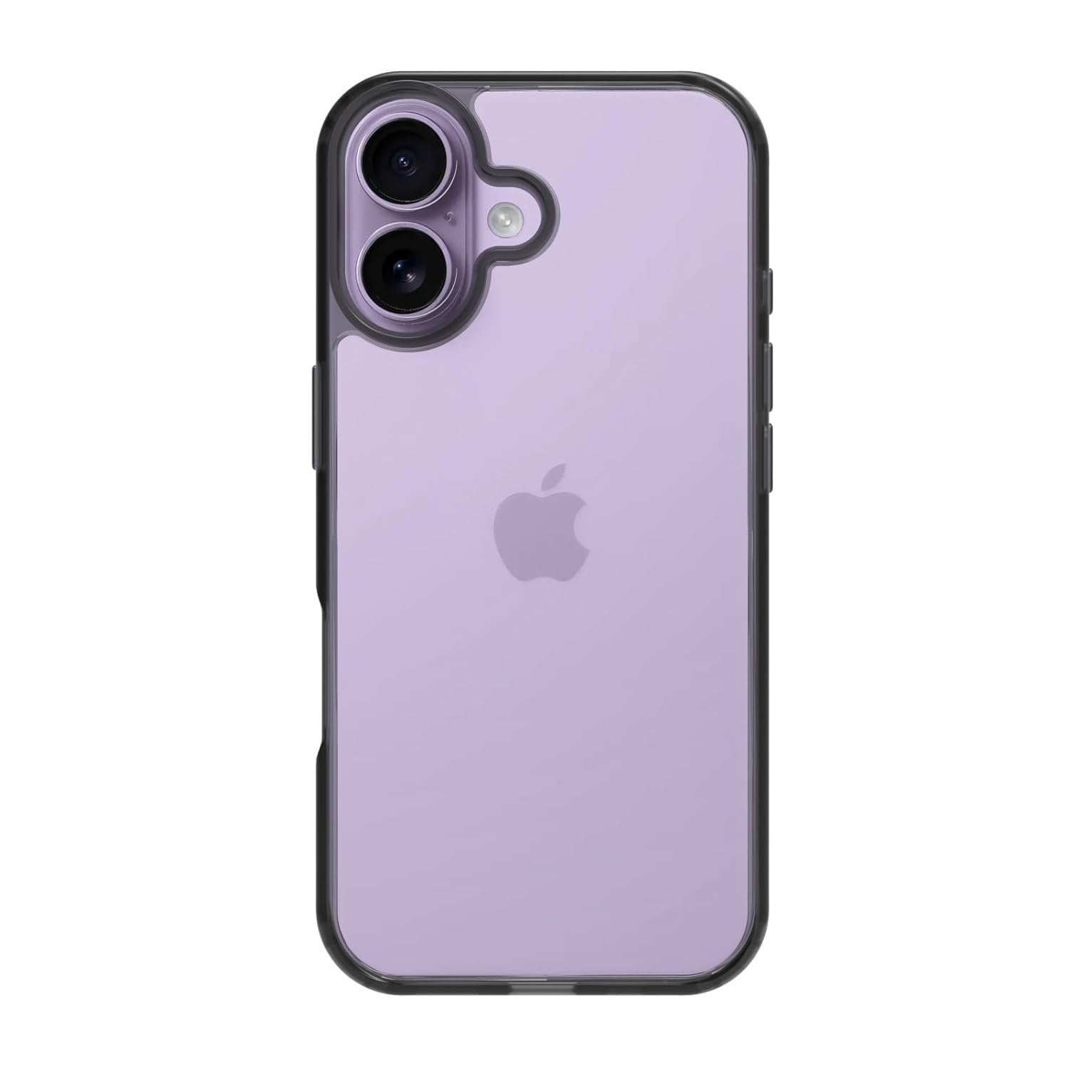 iPhone 17 Back Cover Case | Clear Hybrid - Clear Black