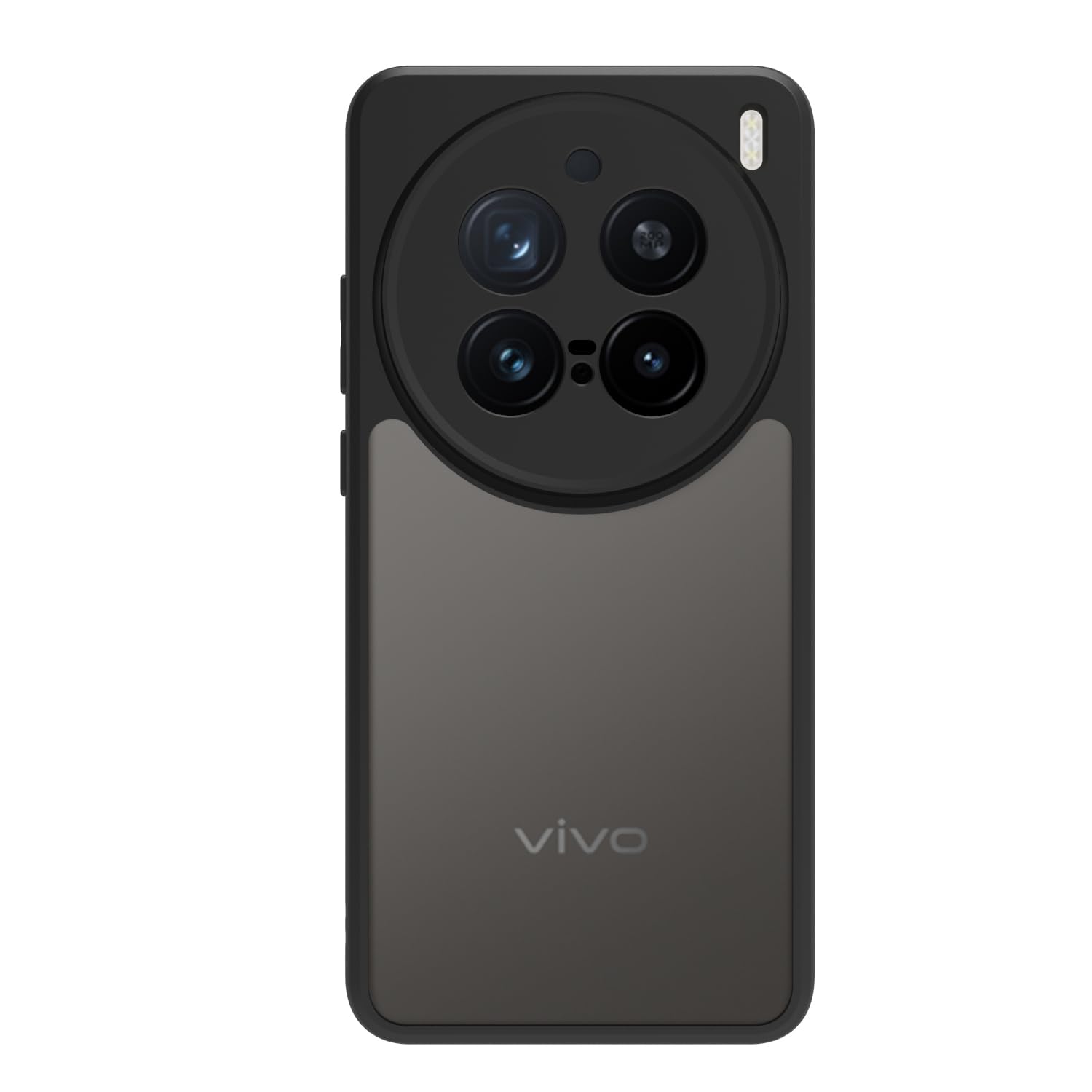 VIVO X200 Pro 5G Back Cover Case | Sleek Hybrid - Matte Black