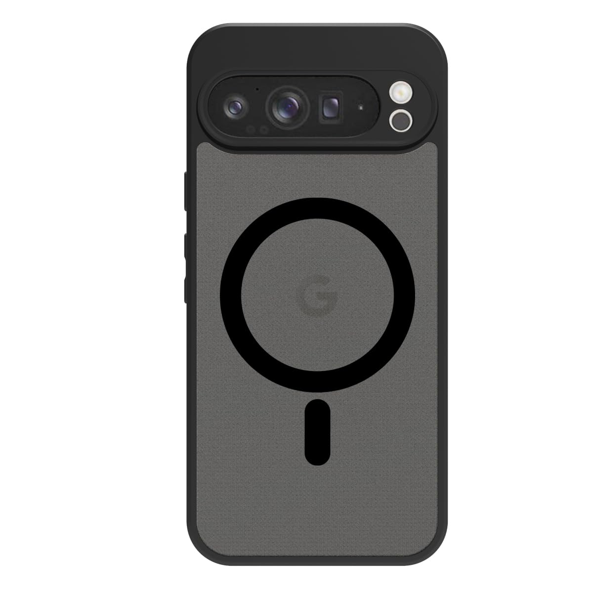 Google Pixel 9 Pro XL Back Cover Case | Sleek Hybrid - Matte Black Magnetic