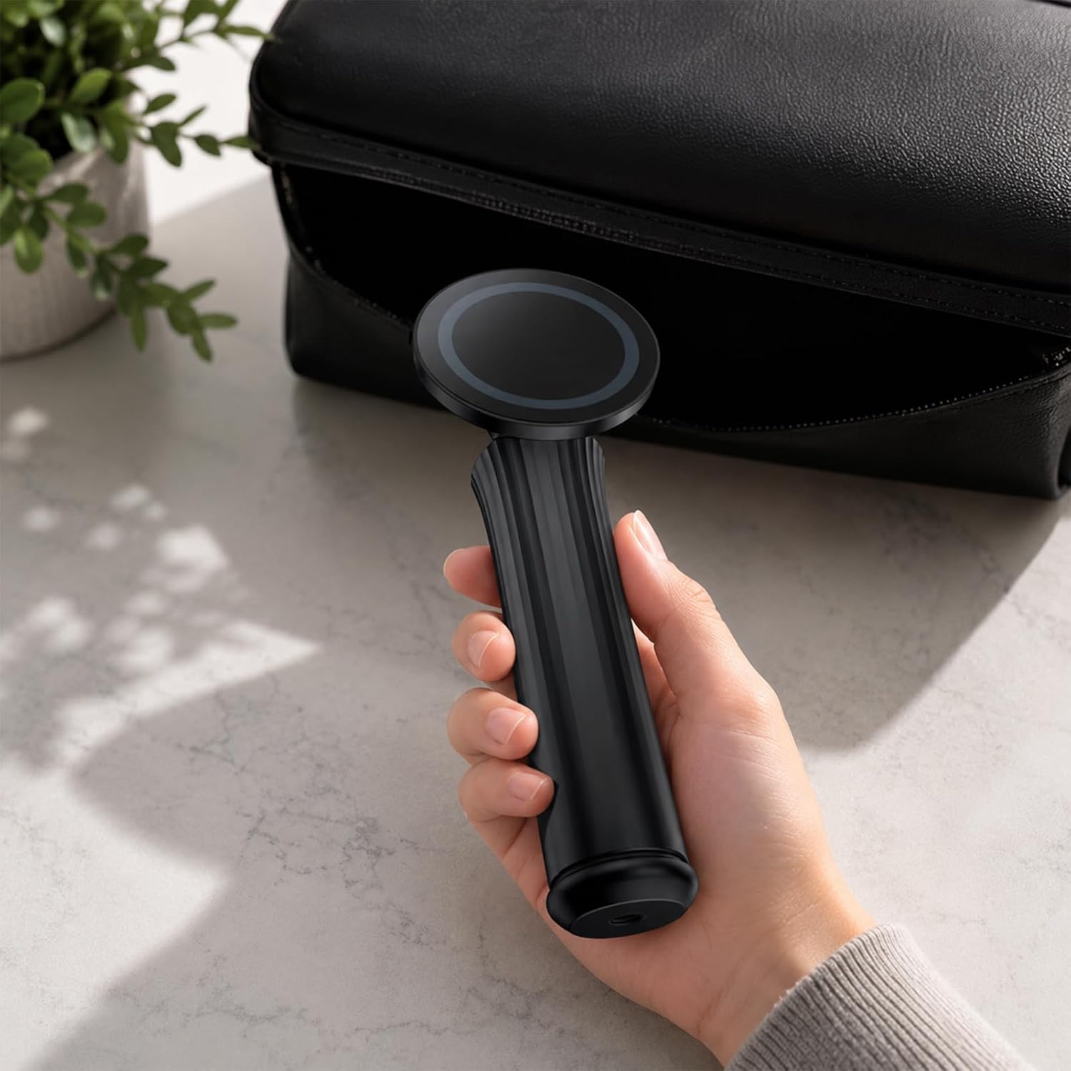 Magnetic Selfie Stick Tripod | 360 Degree Rotatable Phone Holder - Black