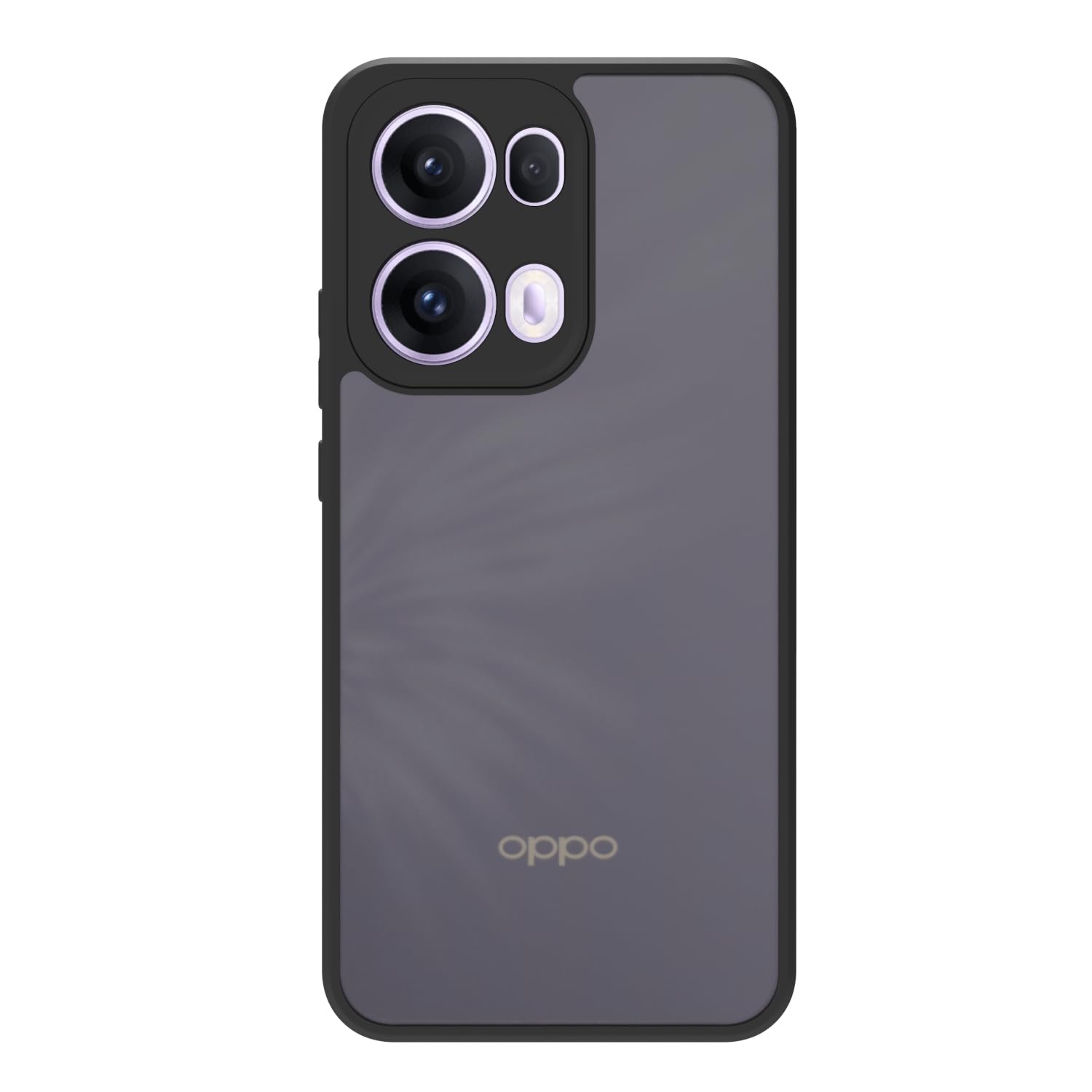 Oppo Reno 13 Pro 5G Back Cover Case | Sleek Hybrid - Matte Black