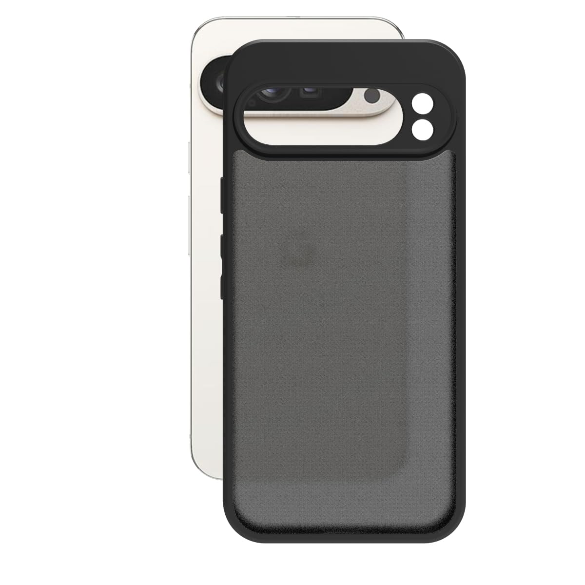 Google Pixel 9 Pro XL  Back Cover  Case | Sleek Hybrid - Matte Black