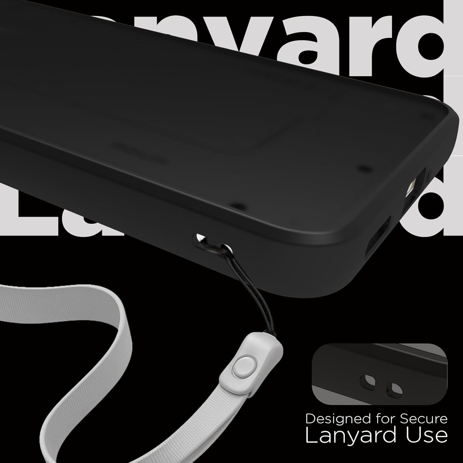 Nothing Phone 3a Lite 5G Back Cover Case | Sleek Hybrid - Smoke Black