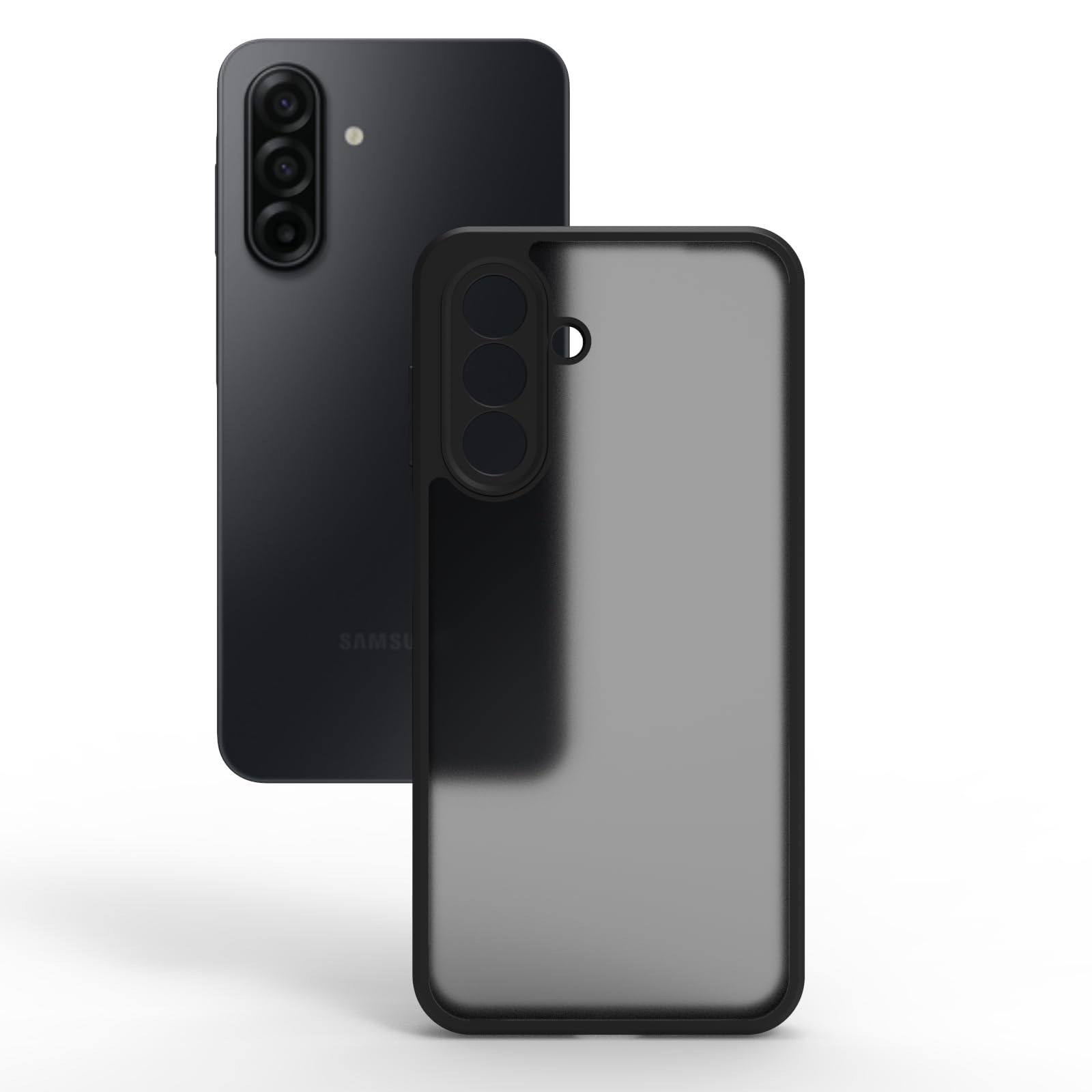 Samsung Galaxy A17 5G / M17 5G / F17 5G Back Cover Case | Sleek Hybrid - Matte Black