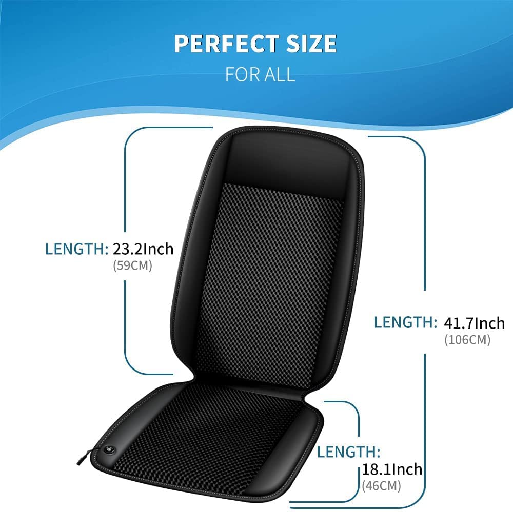 Ventilated Car Seat Cover | Black - Driver Side