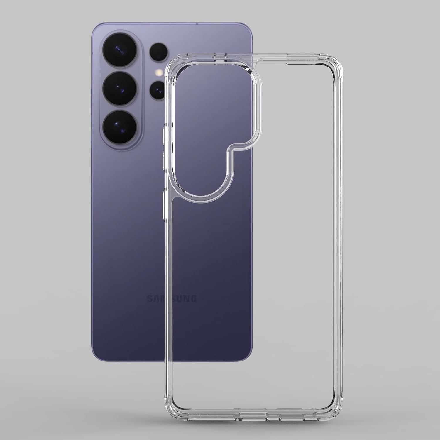 Samsung Galaxy S26 Ultra Back Cover Case | Clear Hybrid - Clear