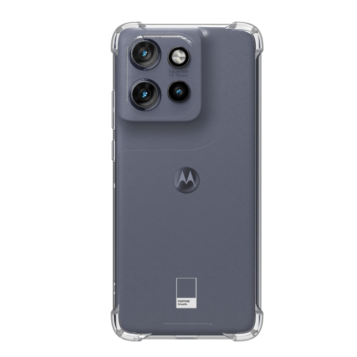 Motorola Edge 50 Neo 5G Back Cover Case | Clear Hybrid - Clear Transparent