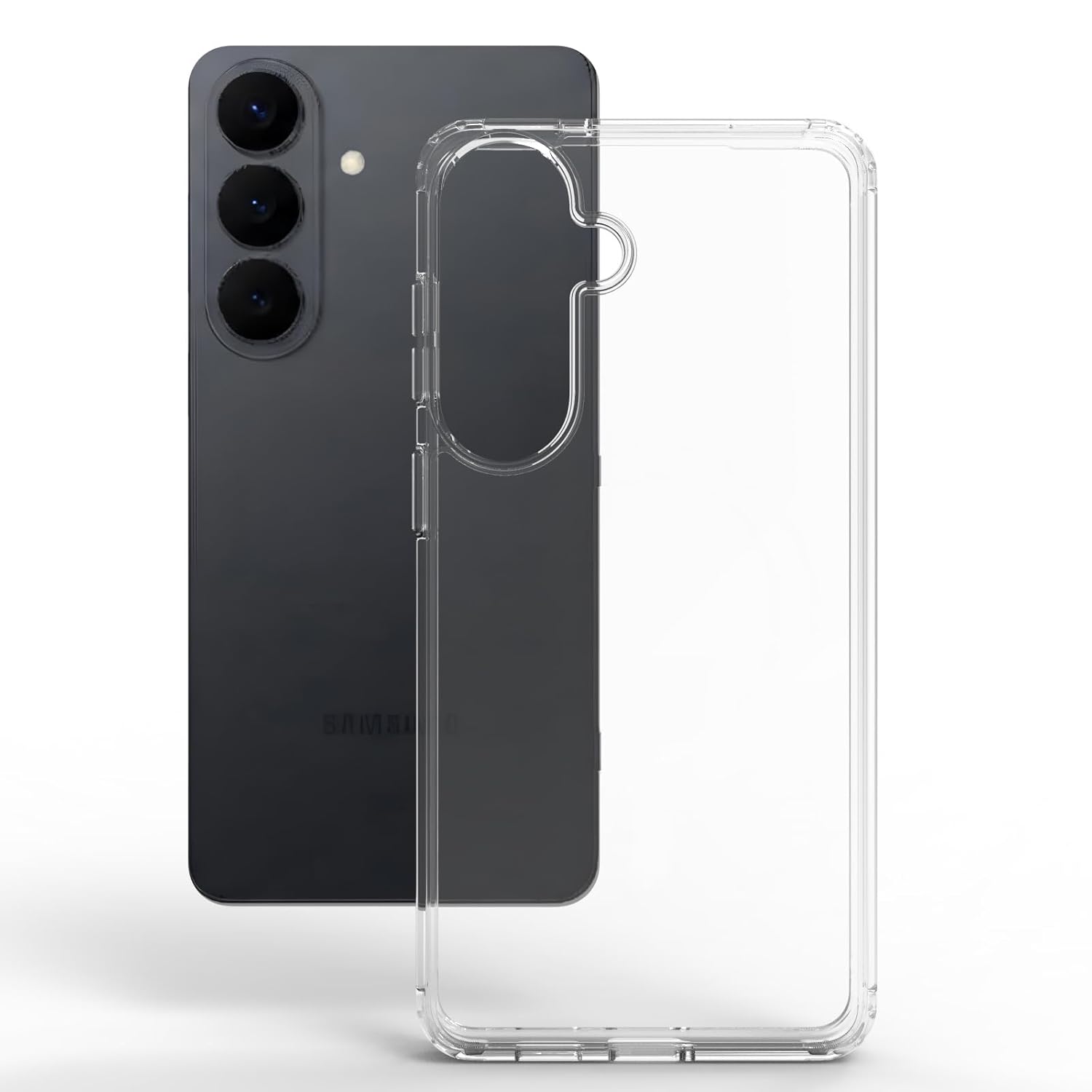 Samsung Galaxy S26 Plus Back Cover Case | Clear Hybrid - Clear