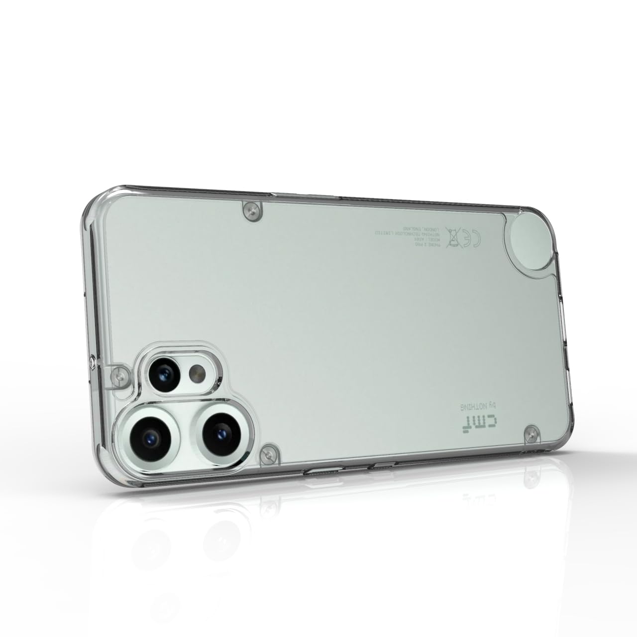 CMF Phone 2 Pro 5G Back Cover Case | Clear Hybrid- Clear