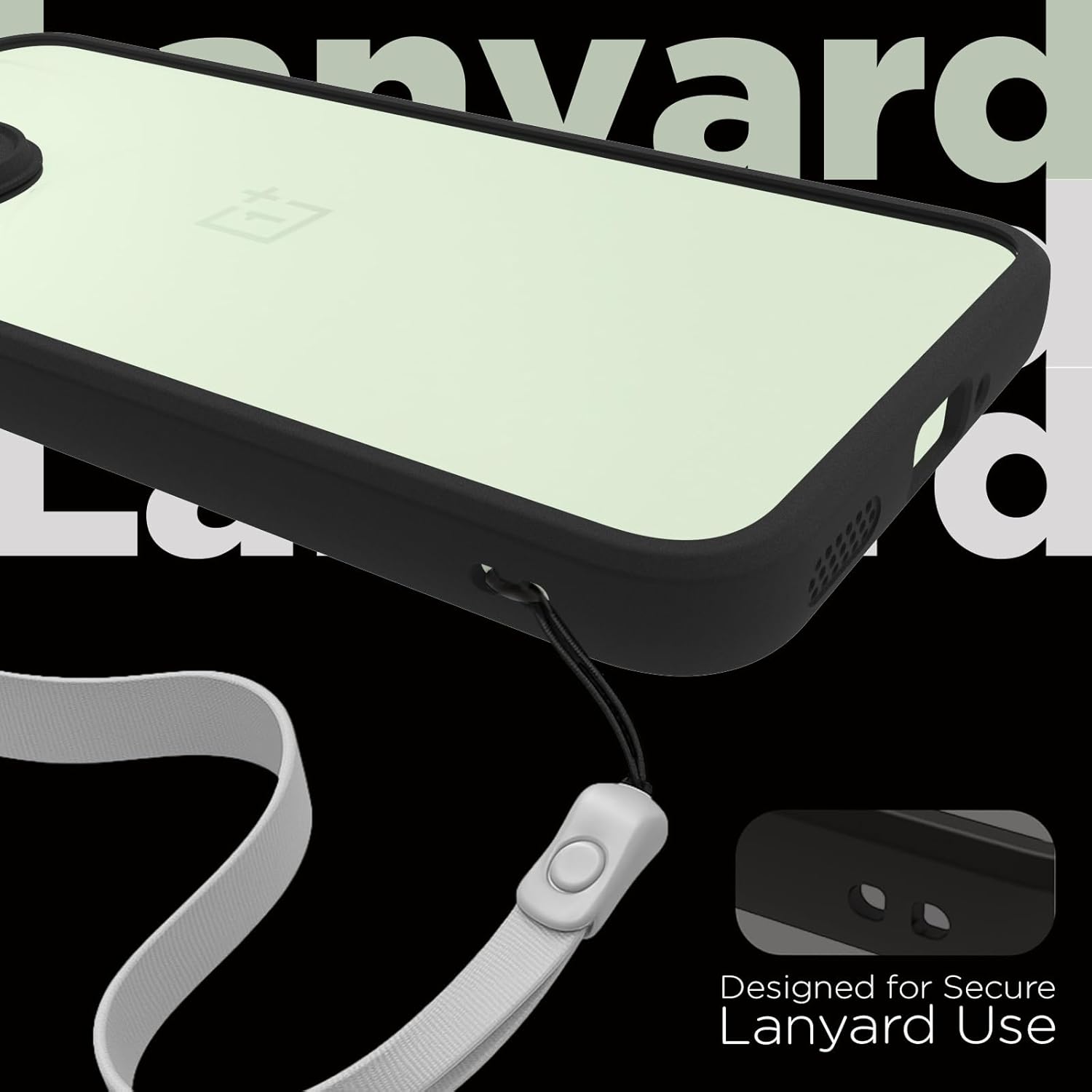 OnePlus 15R 5G Back Cover Case |  Sleek Hybrid - Clear Black