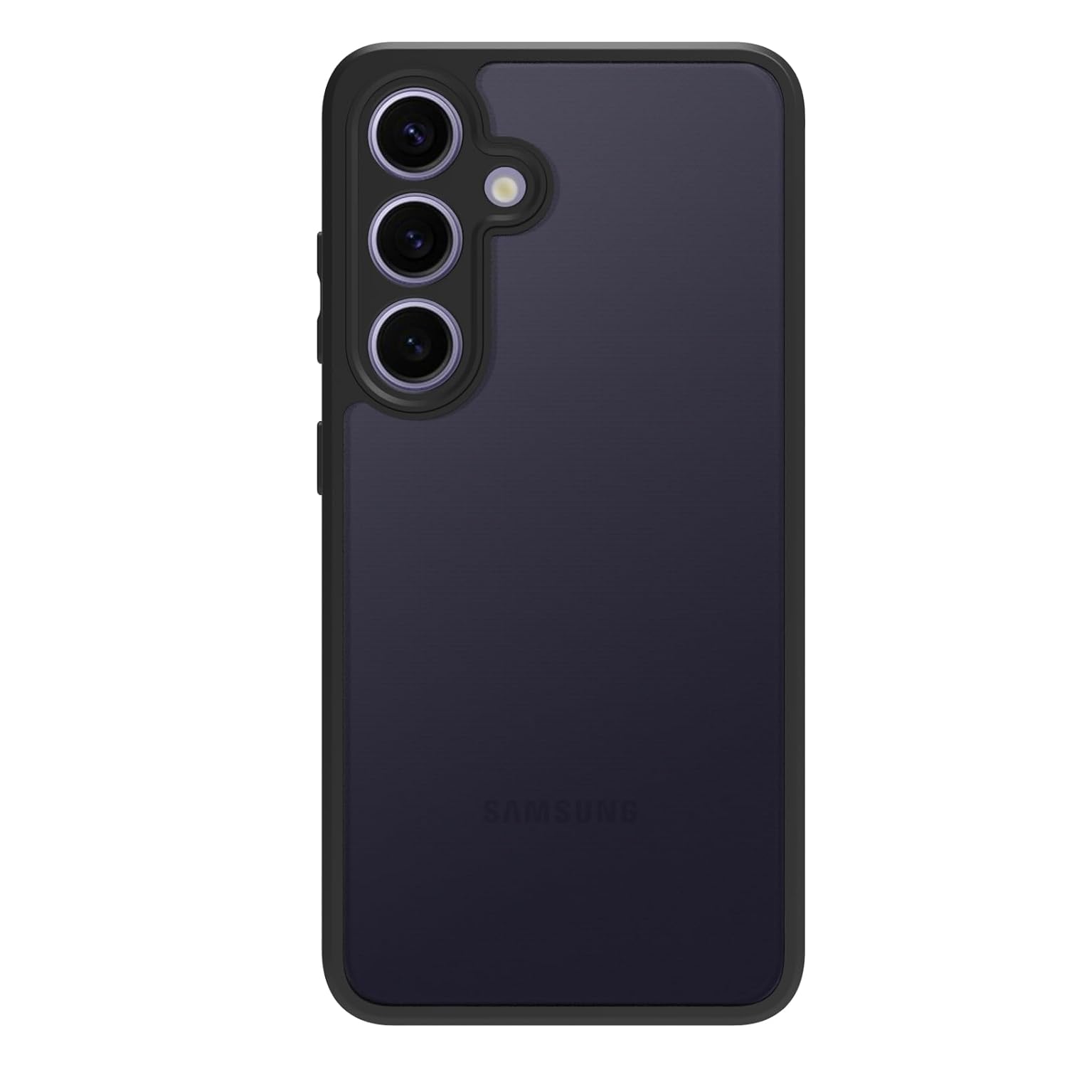 Samsung Galaxy S24 Back Cover Case | Sleek Hybrid - Matte Black