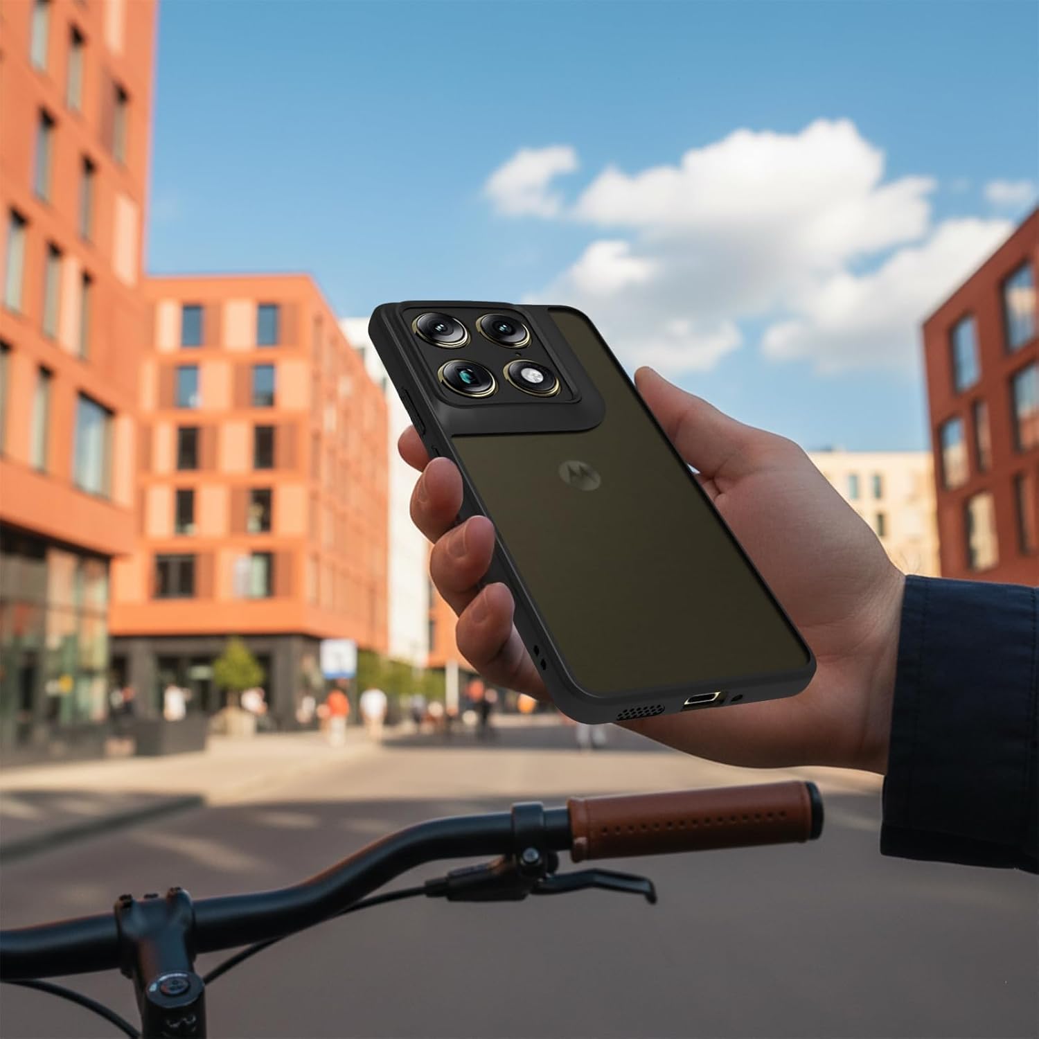 Motorola Signature Back Cover Case | Sleek Hybrid - Matte Black