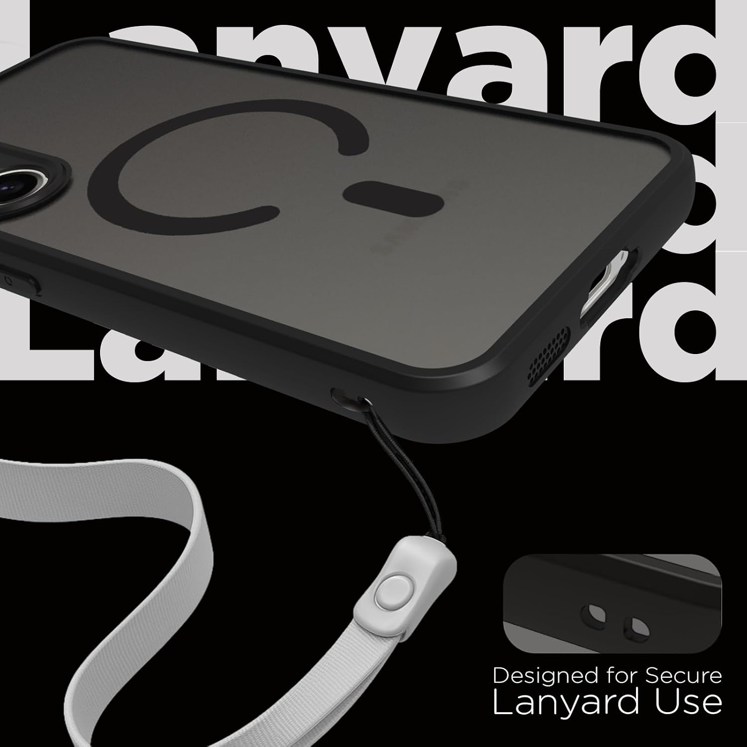 Samsung Galaxy S23 Back Cover Case | Sleek Hybrid - Matte Black Magnetic