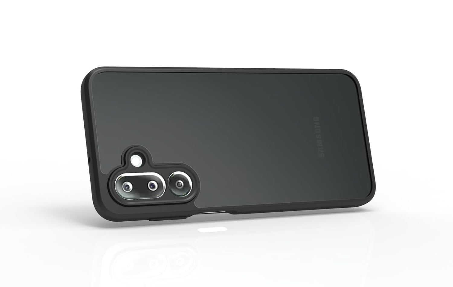 Samsung Galaxy M36 5G / F36 5G Back Cover Case | Sleek Hybrid - Matte Black