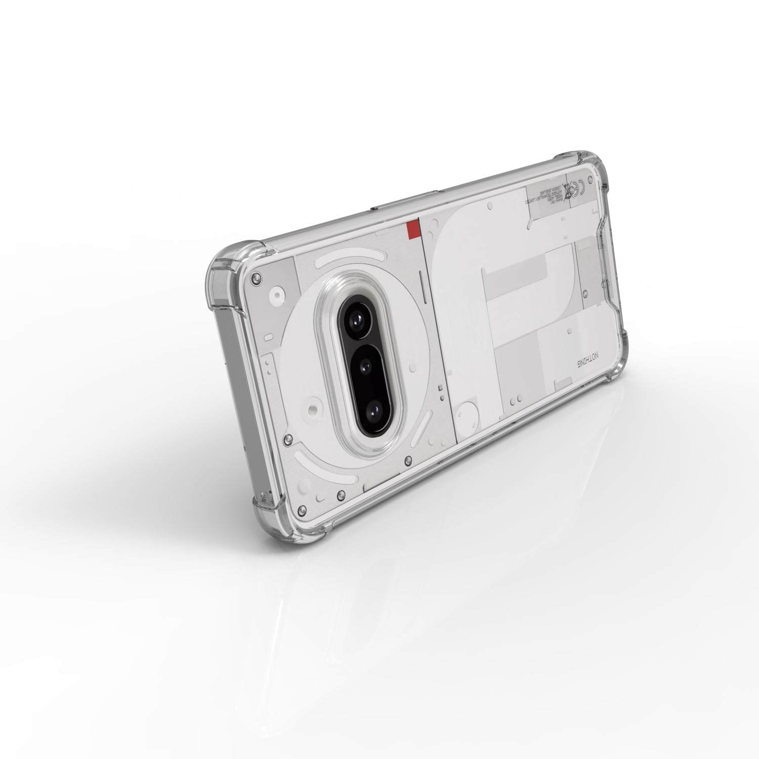 Nothing Phone 3a Back Cover Case | Clear Hybrid - Clear Transparent