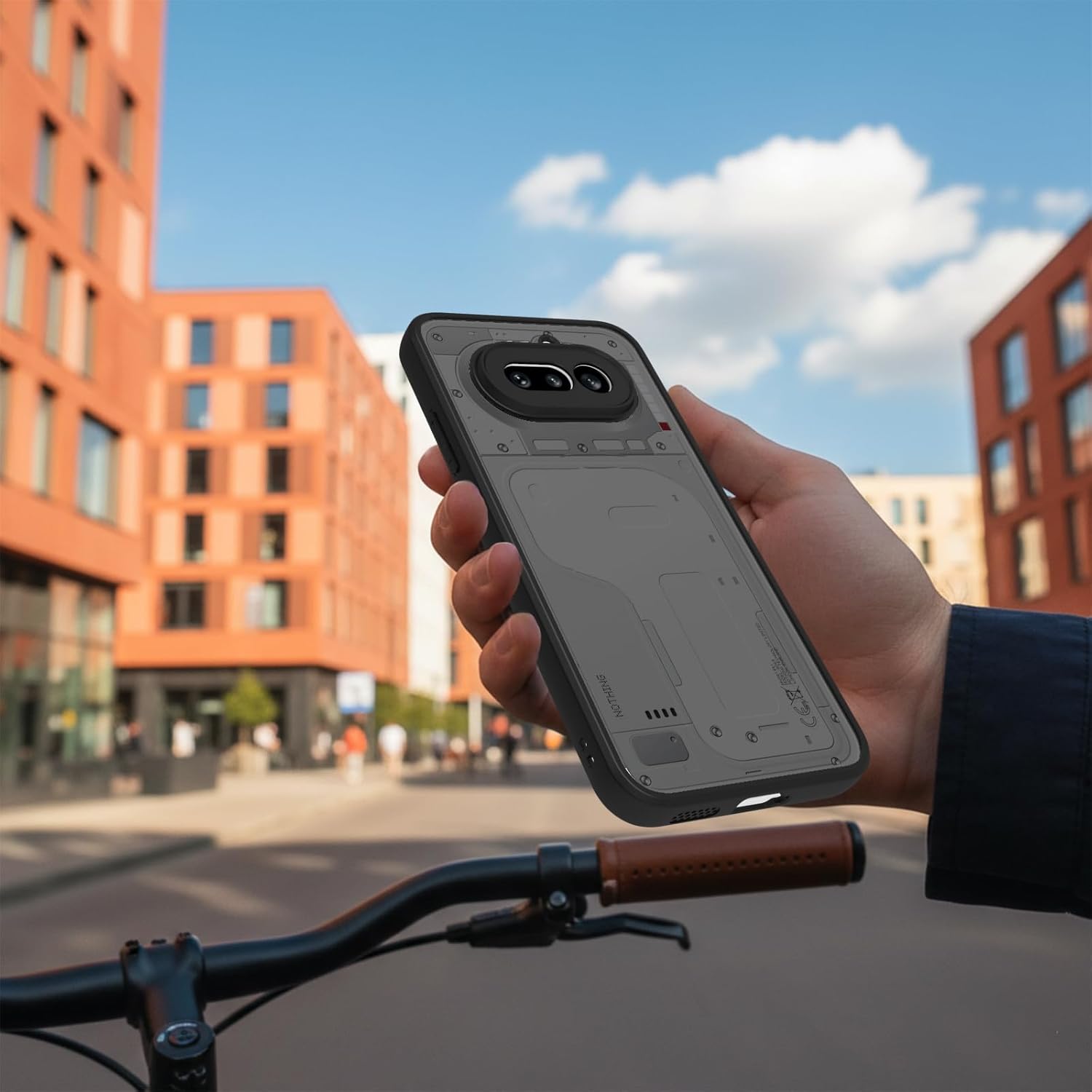 Nothing Phone 4a 5G Back Cover Case | Sleek Hybrid - Matte Black