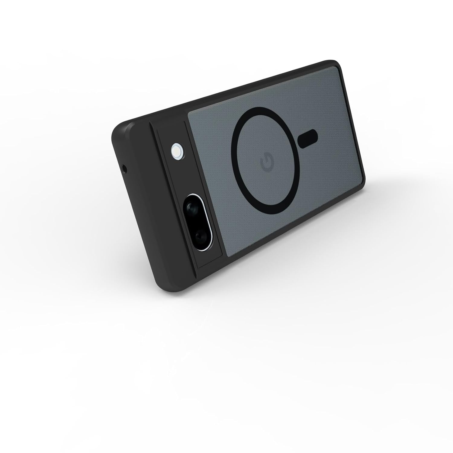 Google Pixel 7A Back Cover Case | Sleek Hybrid - Matte Black Magnetic