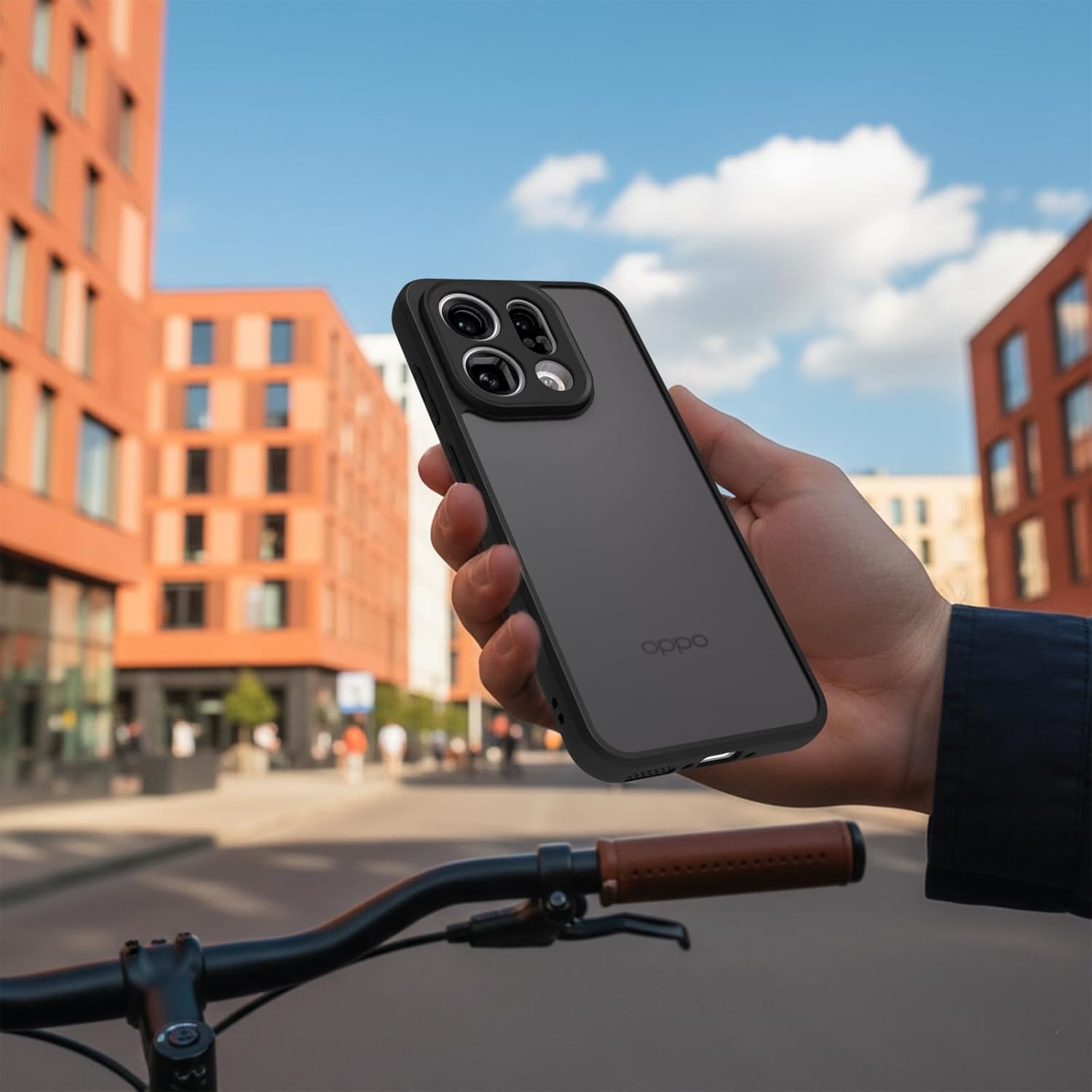 Oppo Find X9 5G Back Cover Case | Sleek Hybrid - Matte Black