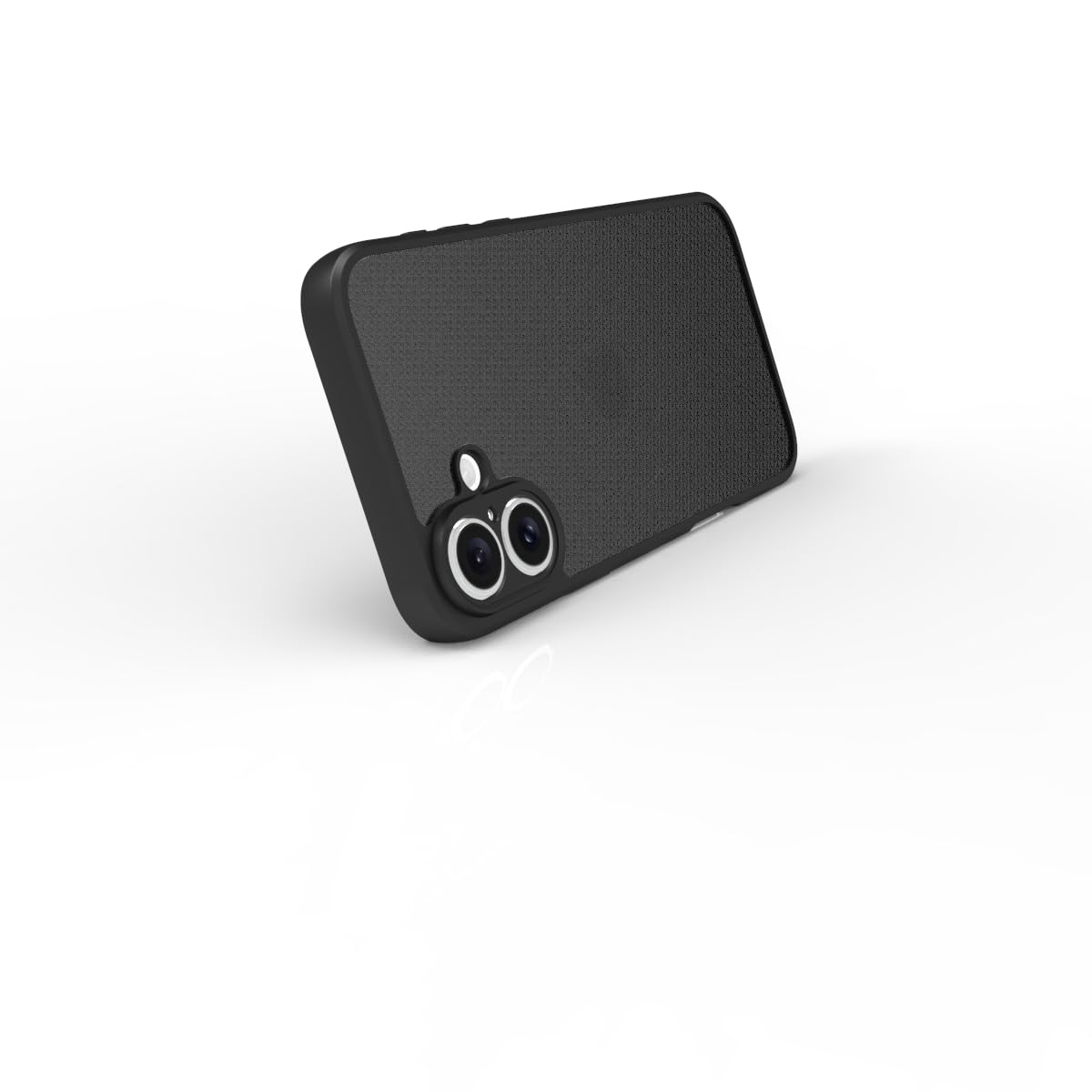 iPhone 16 Plus Back Cover Case | Sleek Hybrid - Matte Black