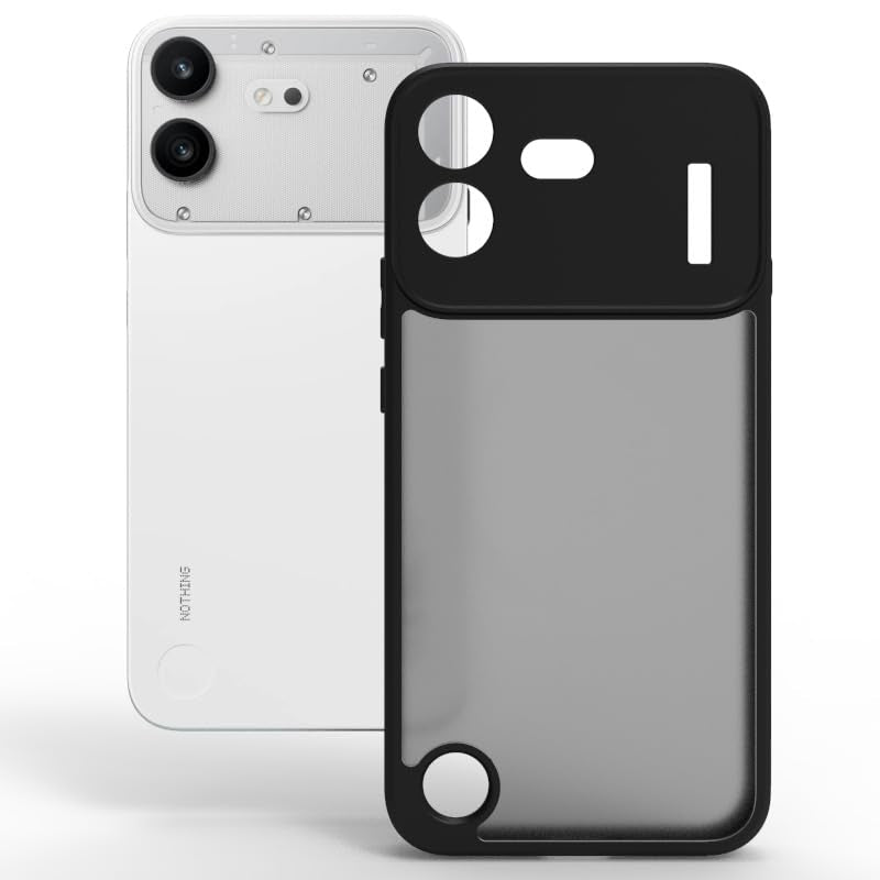 Nothing Phone 4b Back Cover Case | Sleek Hybrid - Matte Black