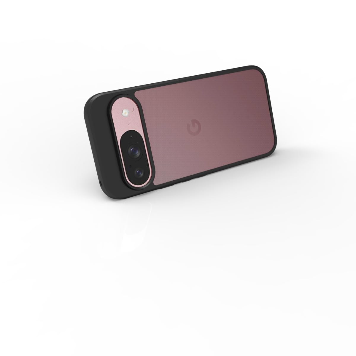 Google Pixel 9 / Pixel 9 Pro Back Cover Case | Sleek Hybrid - Smoke Black