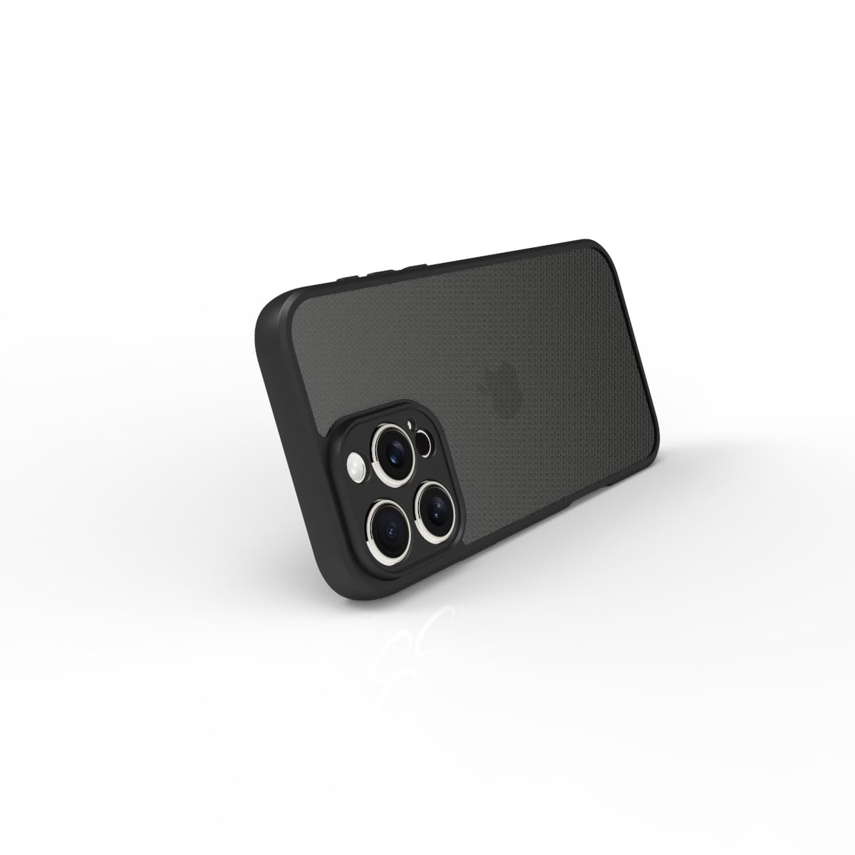 iPhone 16 Pro Max Back Cover Case | Sleek Hybrid - Matte Black